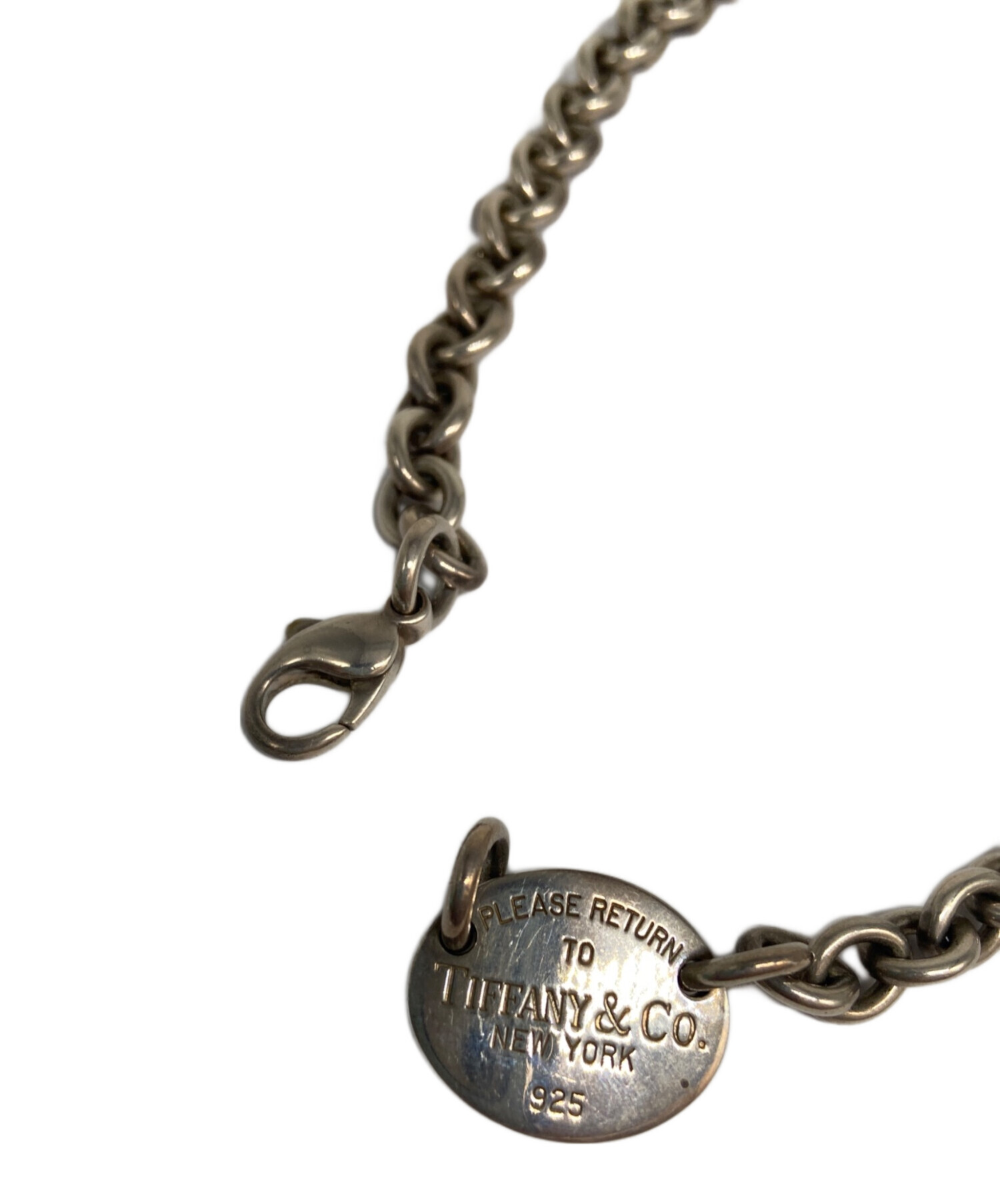 中古・古着通販】TIFFANY & Co. (ティファニー) シルバーチェーン