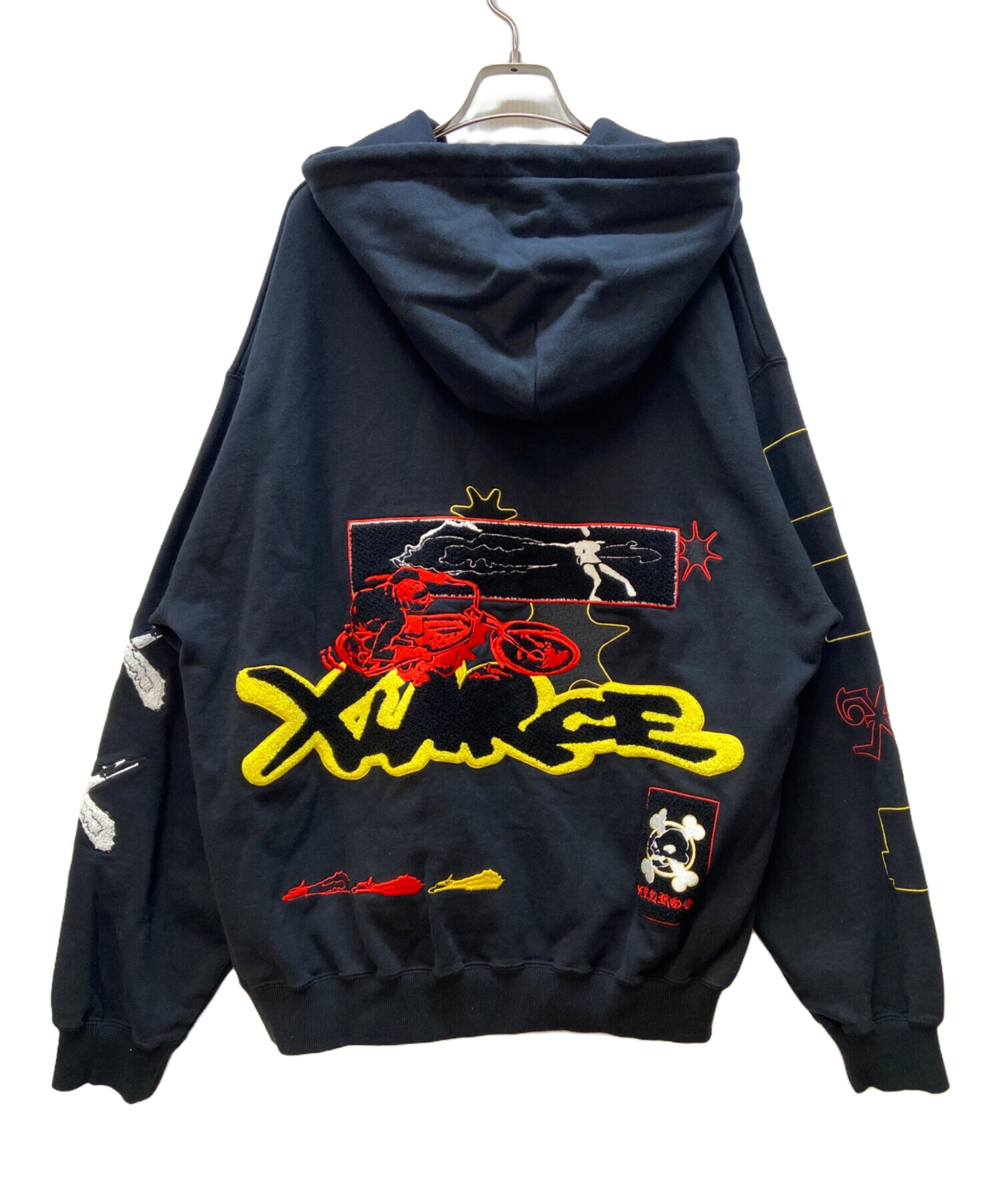 専用商品　パーカー 中古・古着通販】X-LARGE (エクストララージ) ジップパーカー ブラック