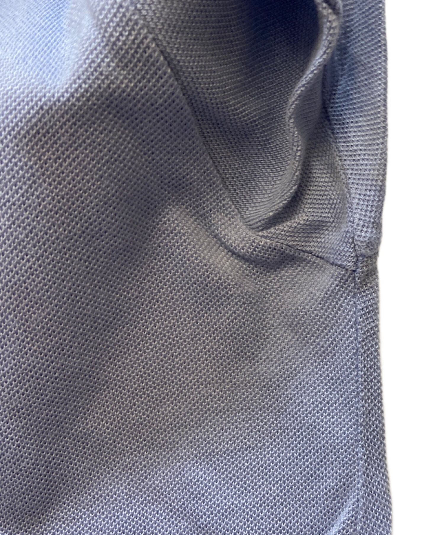 中古・古着通販】HERMES (エルメス) ポロシャツ ブルー サイズ:XL
