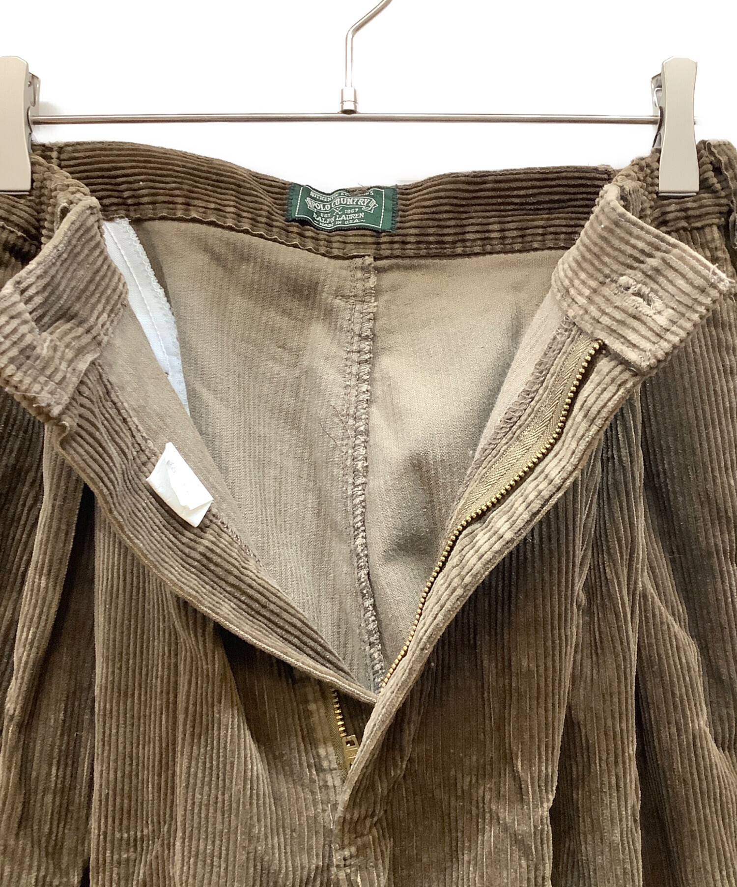 ロ*コ様 80s Polo Country コーデュロイパンツ Made in 中古・古着通販】POLO COUNTRY (ポロカントリー) コーデュロイパンツ
