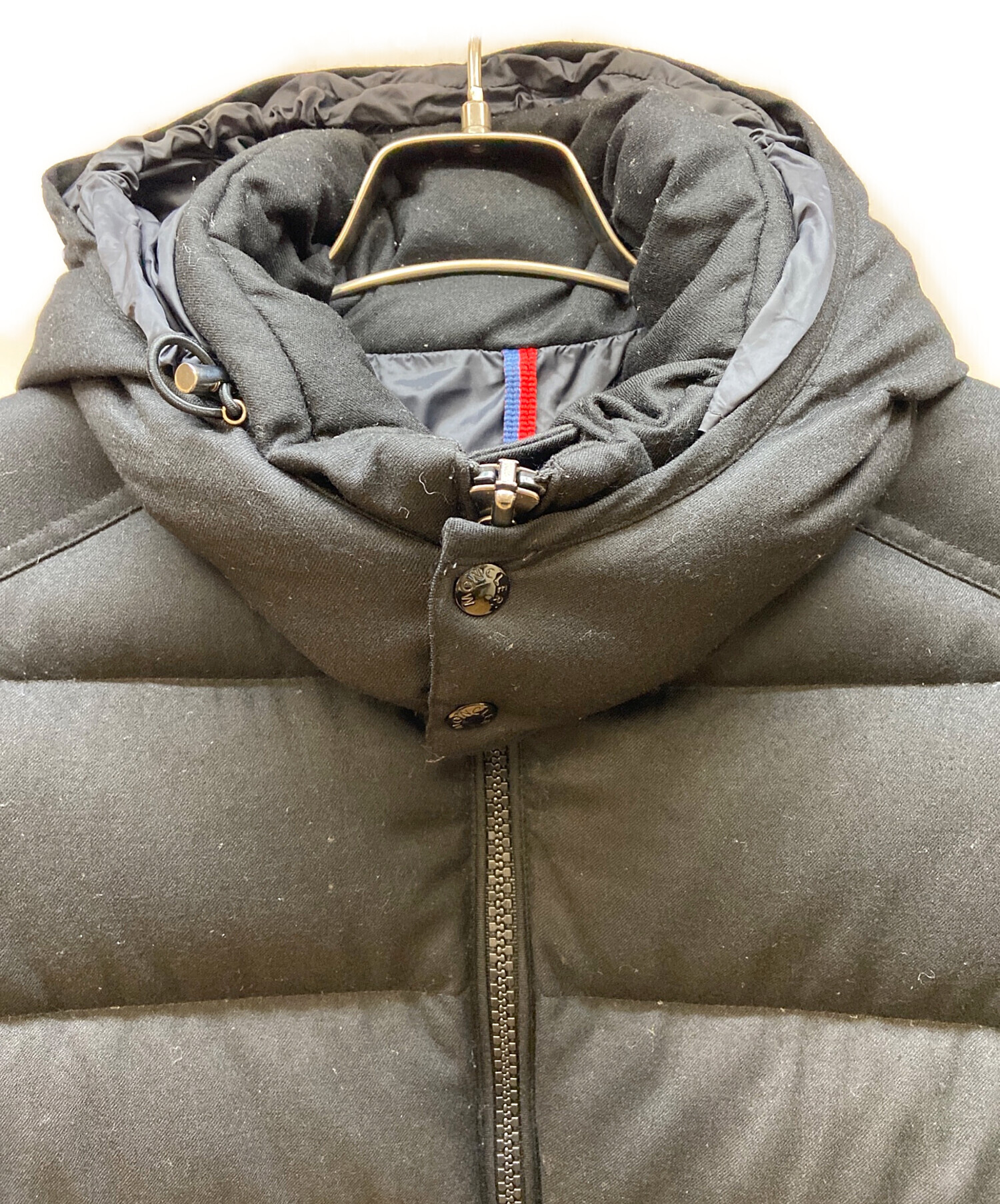 中古・古着通販】MONCLER (モンクレール) ダウンジャケット ブラック