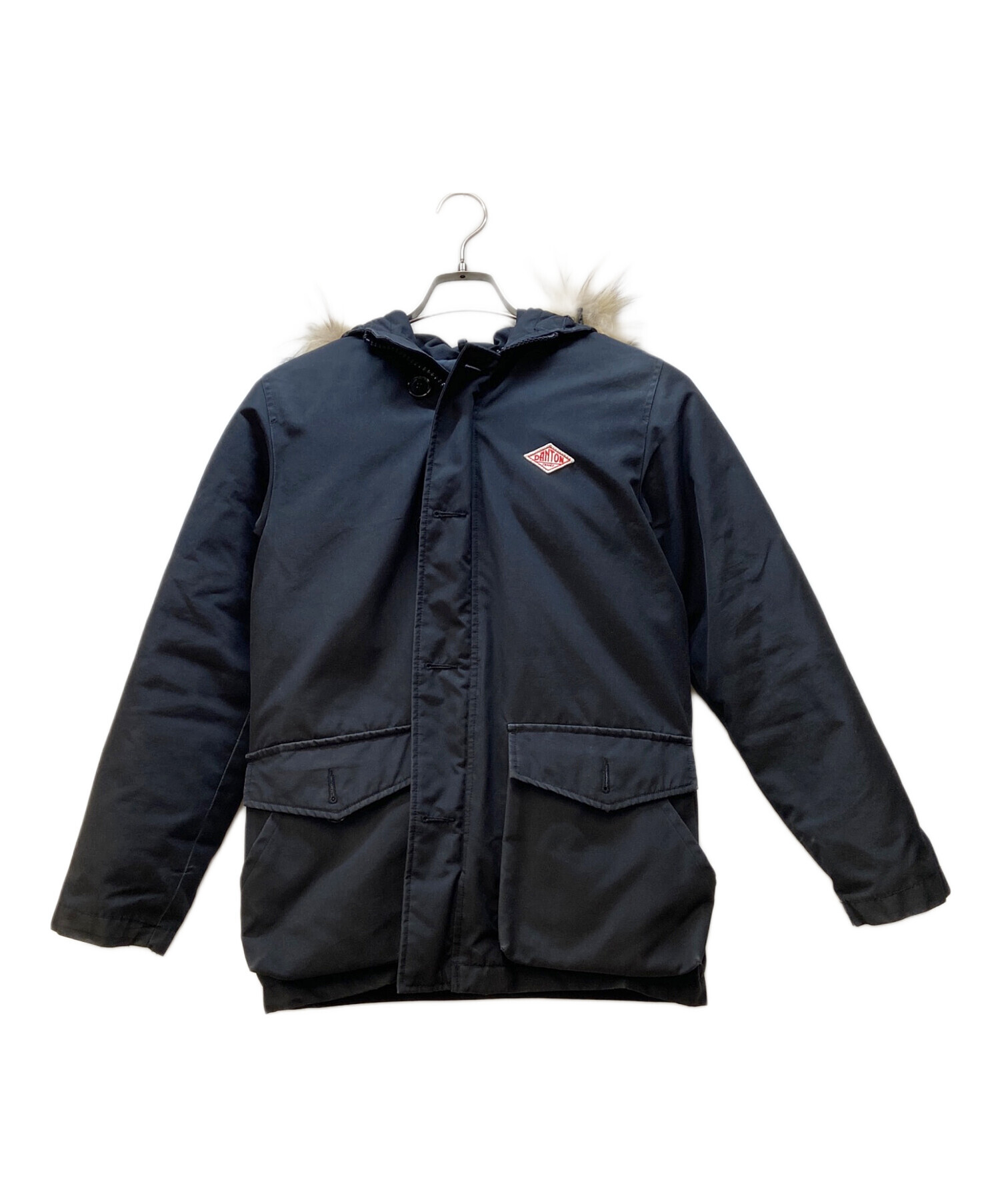 中古・古着通販】DANTON (ダントン) 中綿ファージャケット ブラック