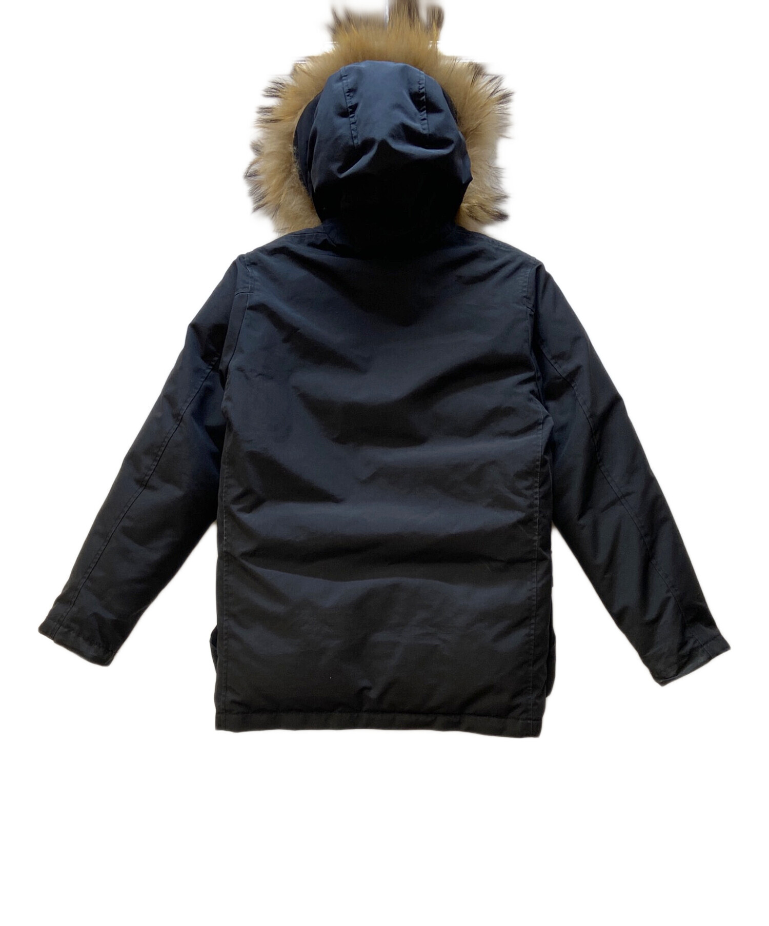 中古・古着通販】DANTON (ダントン) 中綿ファージャケット ブラック 