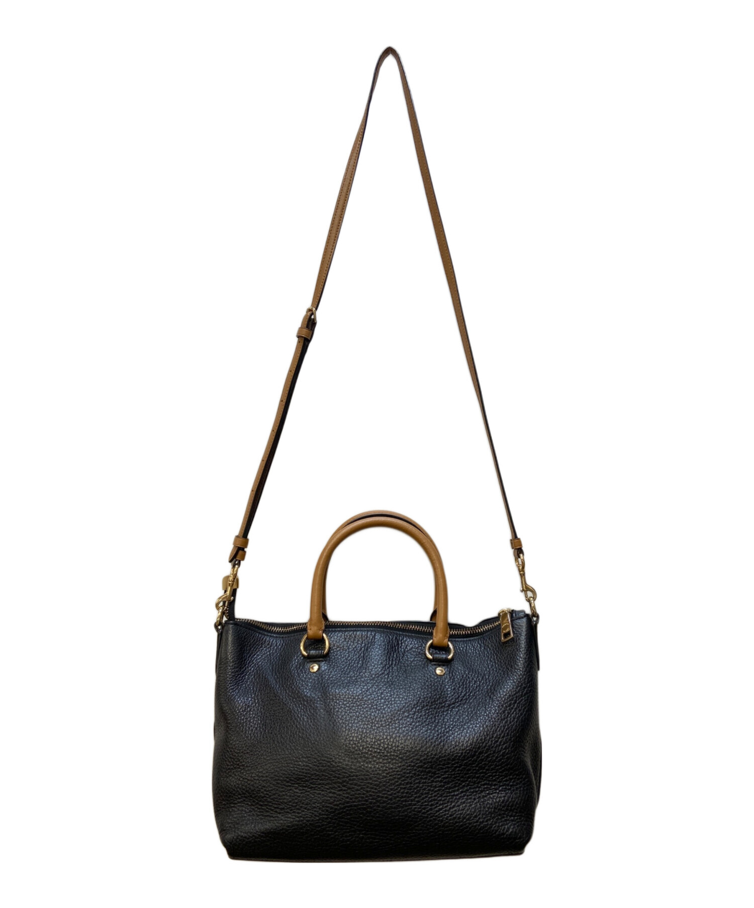 中古・古着通販】COACH (コーチ) 2WAYショルダーバッグ ブラック