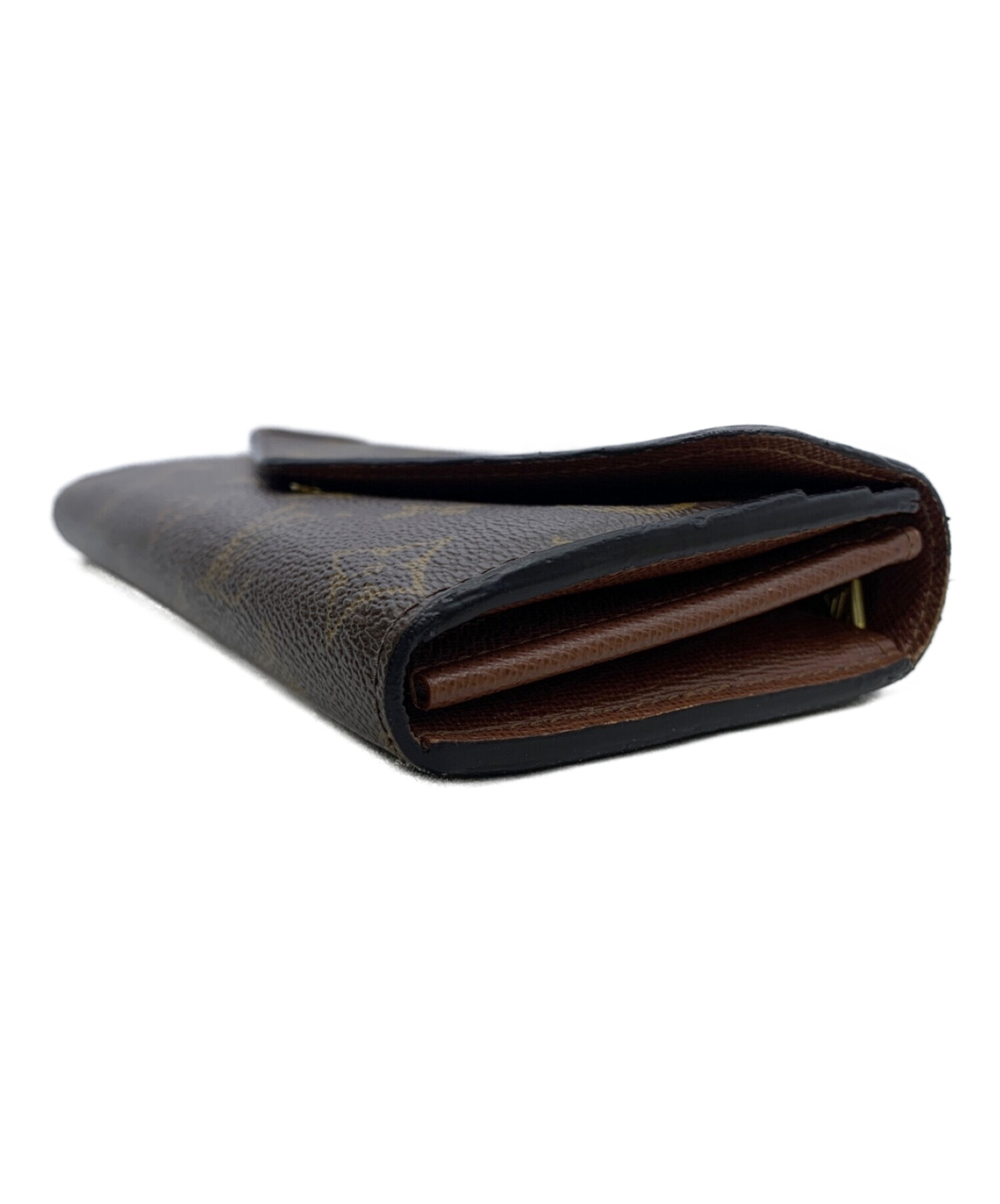中古・古着通販】LOUIS VUITTON (ルイ ヴィトン) 長財布 ブラウン
