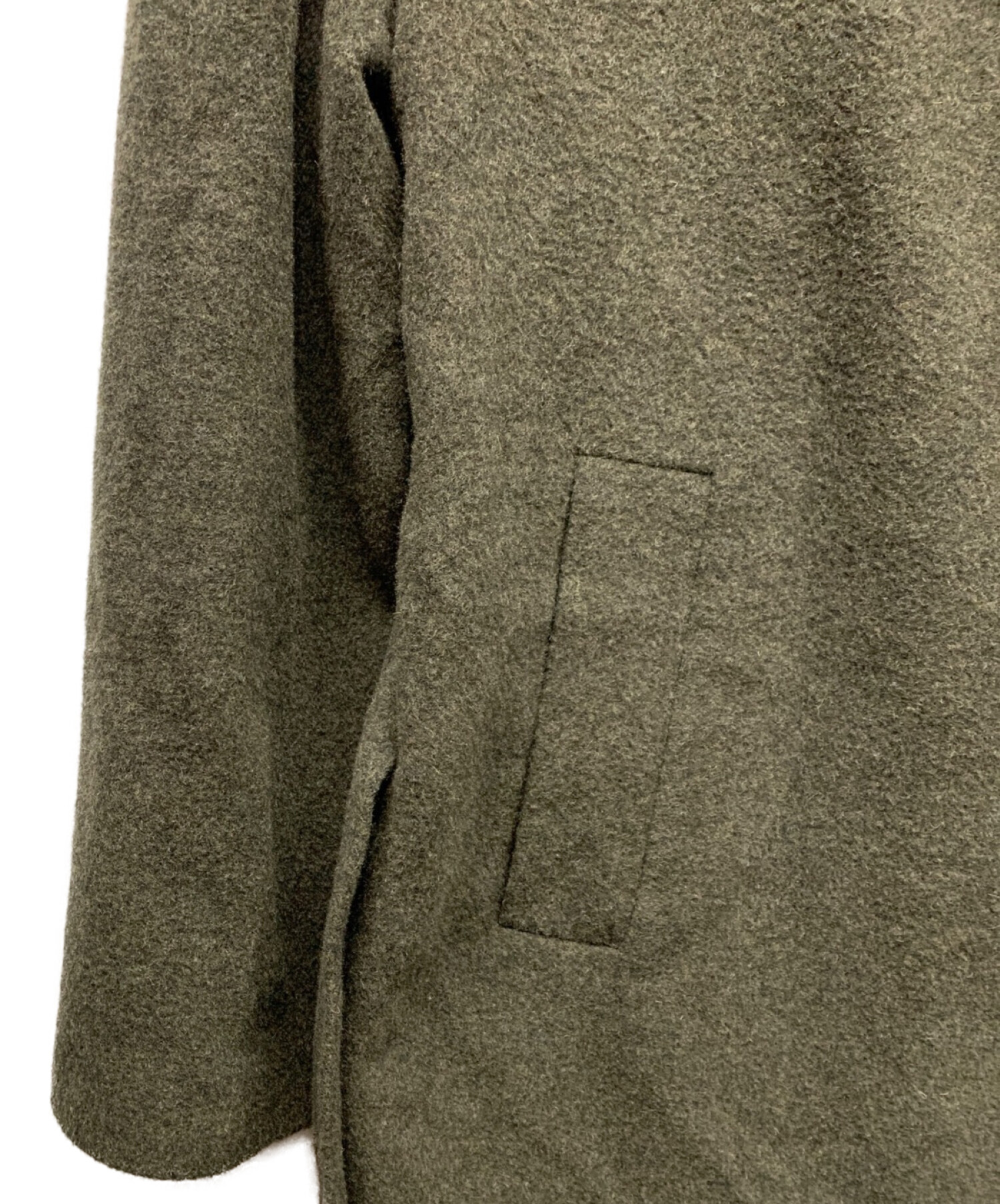 【未使用】hevo イーヴォ チェスターコート オフホワイト 52サイズ HEVO（イーヴォ） 【期間限定ポイント10倍】24AW Hevo チェスター