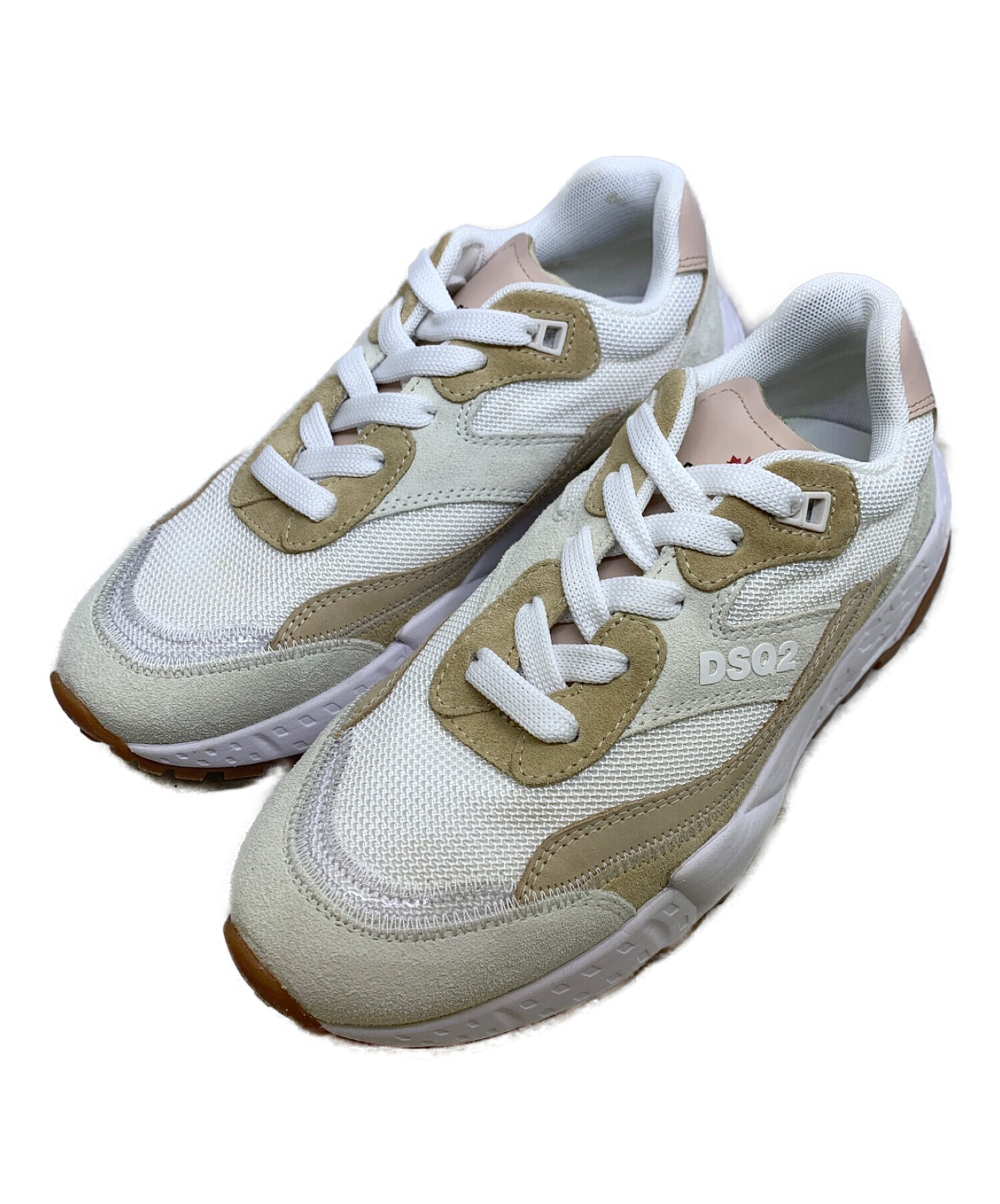 中古・古着通販】DSQUARED2 (ディースクエアード) スニーカー ホワイト 