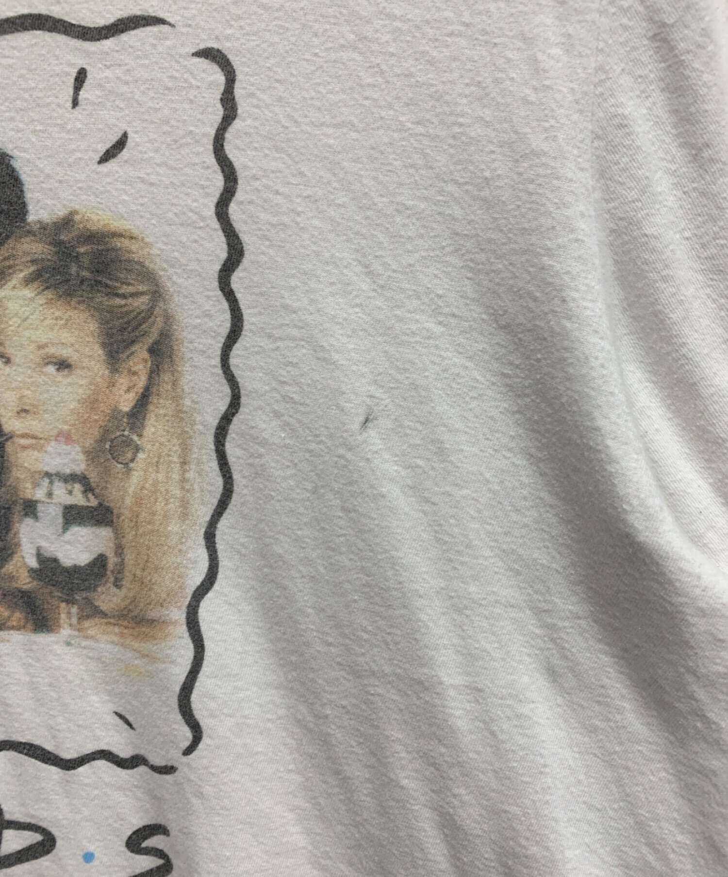 VINTAGE ヴィンテージ 90's メッセージプリント 半袖Tシャツ サイズL ホワイト 古着 美品 中古 4b013800 中古・古着通販】VINTAGE (ヴィンテージ/ビンテージ) Tシャツ ホワイト