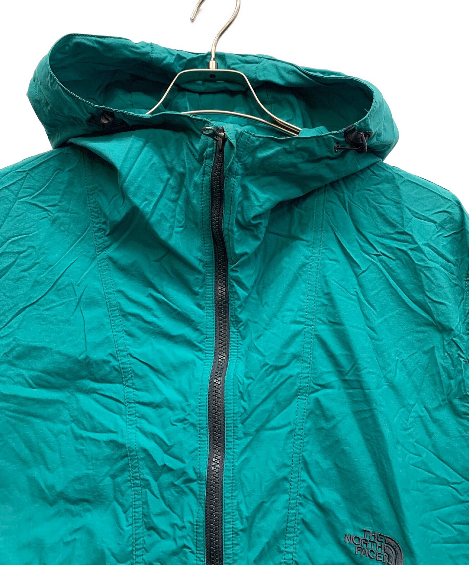 未使用 ザノースフェイス ナイロンジャケット L ブラック グリーン THE NORTH FACE（ザ ノースフェイス） ナイロンジャケット THE NORTH