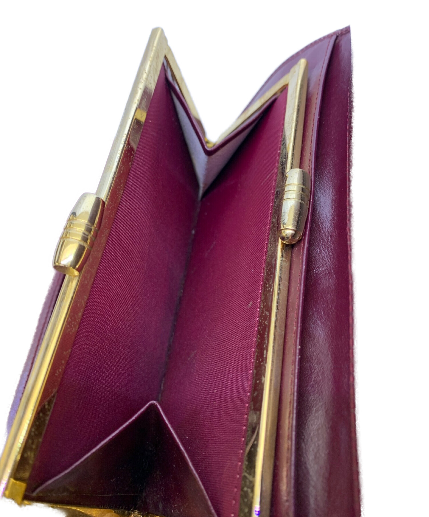 中古・古着通販】Cartier (カルティエ) 長財布 レッド｜ブランド