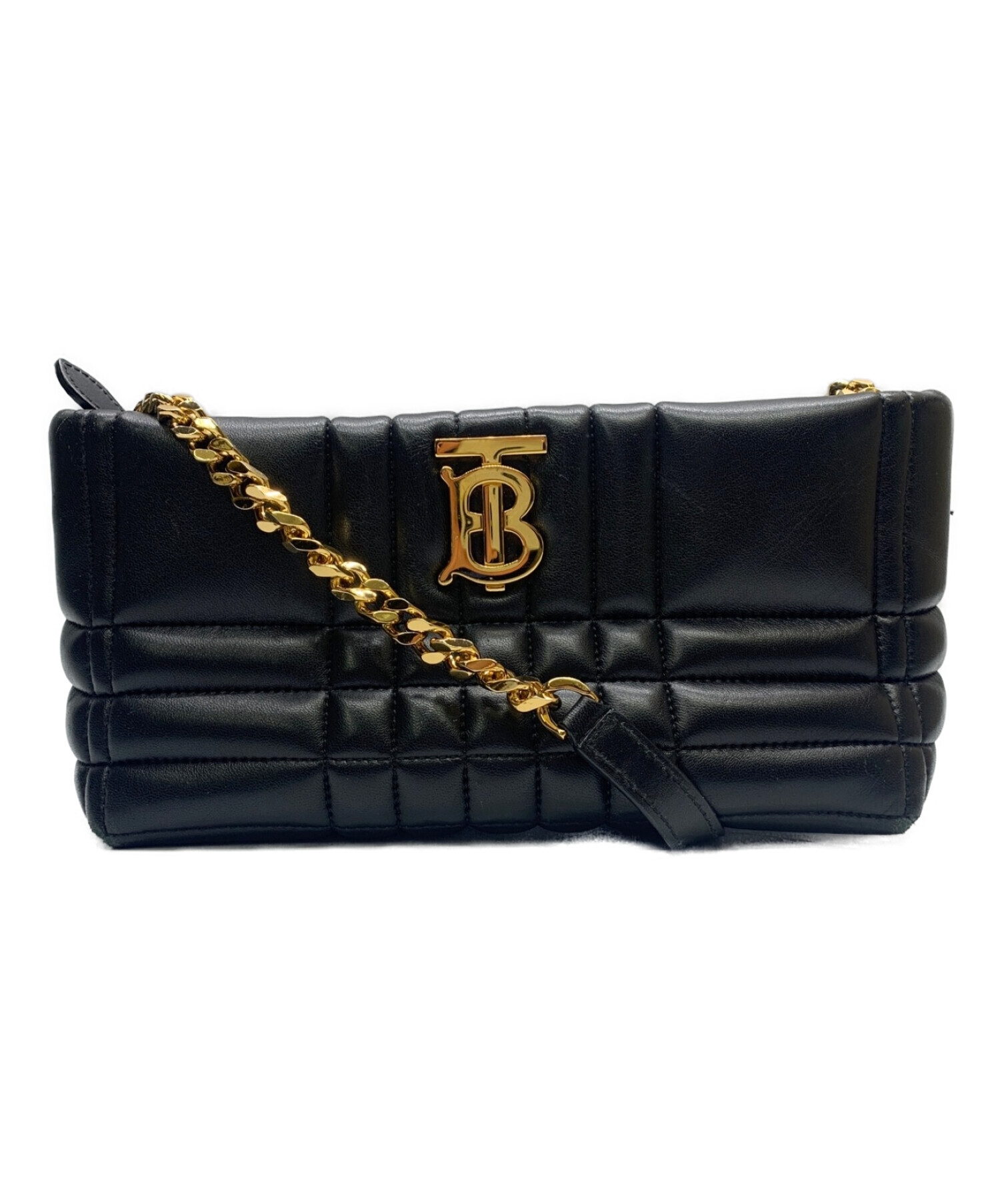 バーバリー Burberry ブラック キルティング ボディバッグ BURBERRY キルティング ボディバッグ ブラック