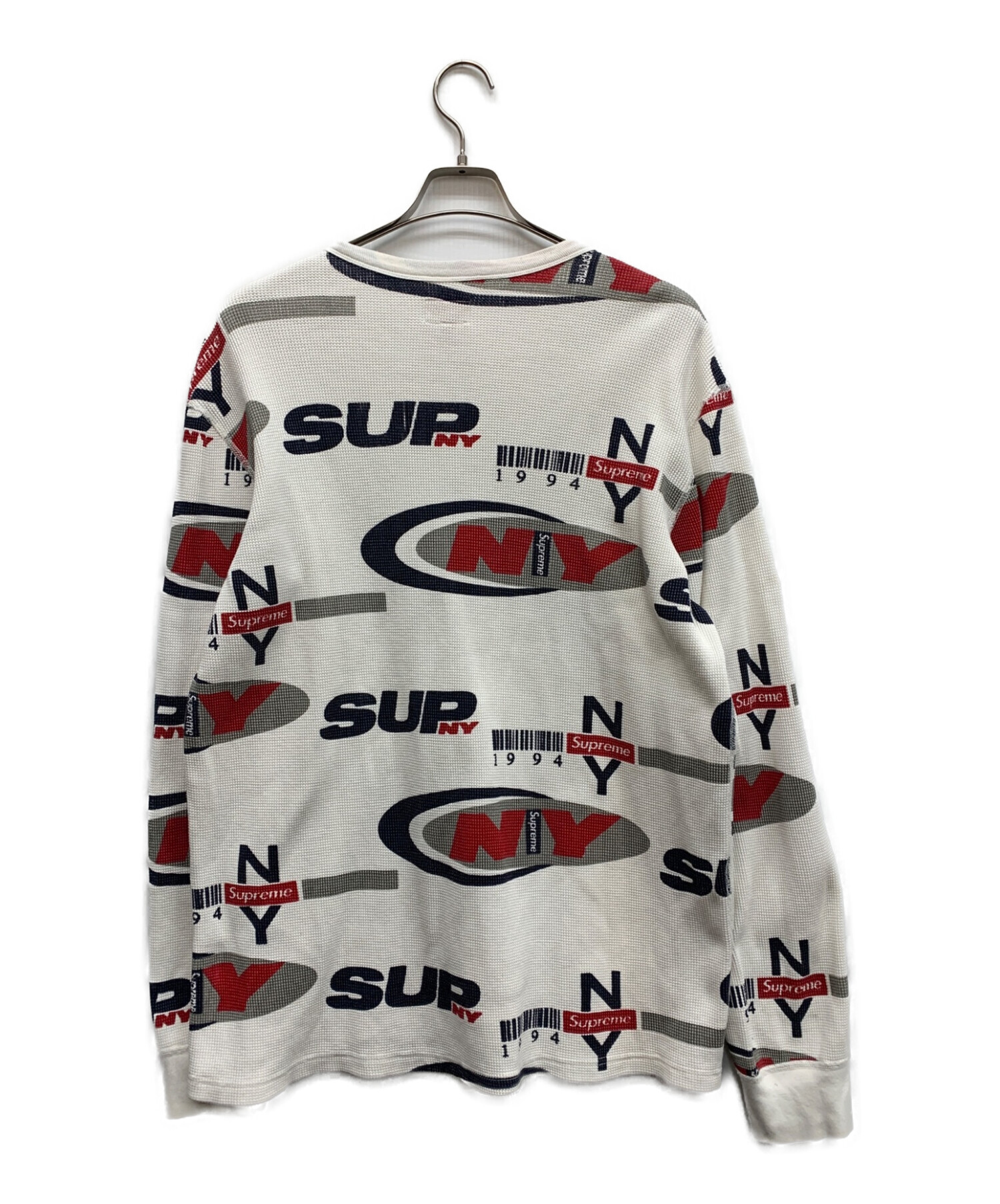 Supreme NY Waffle Thermal シュプリーム　サイズS 中古・古着通販】Supreme (シュプリーム) Supreme NY Waffle Thermal