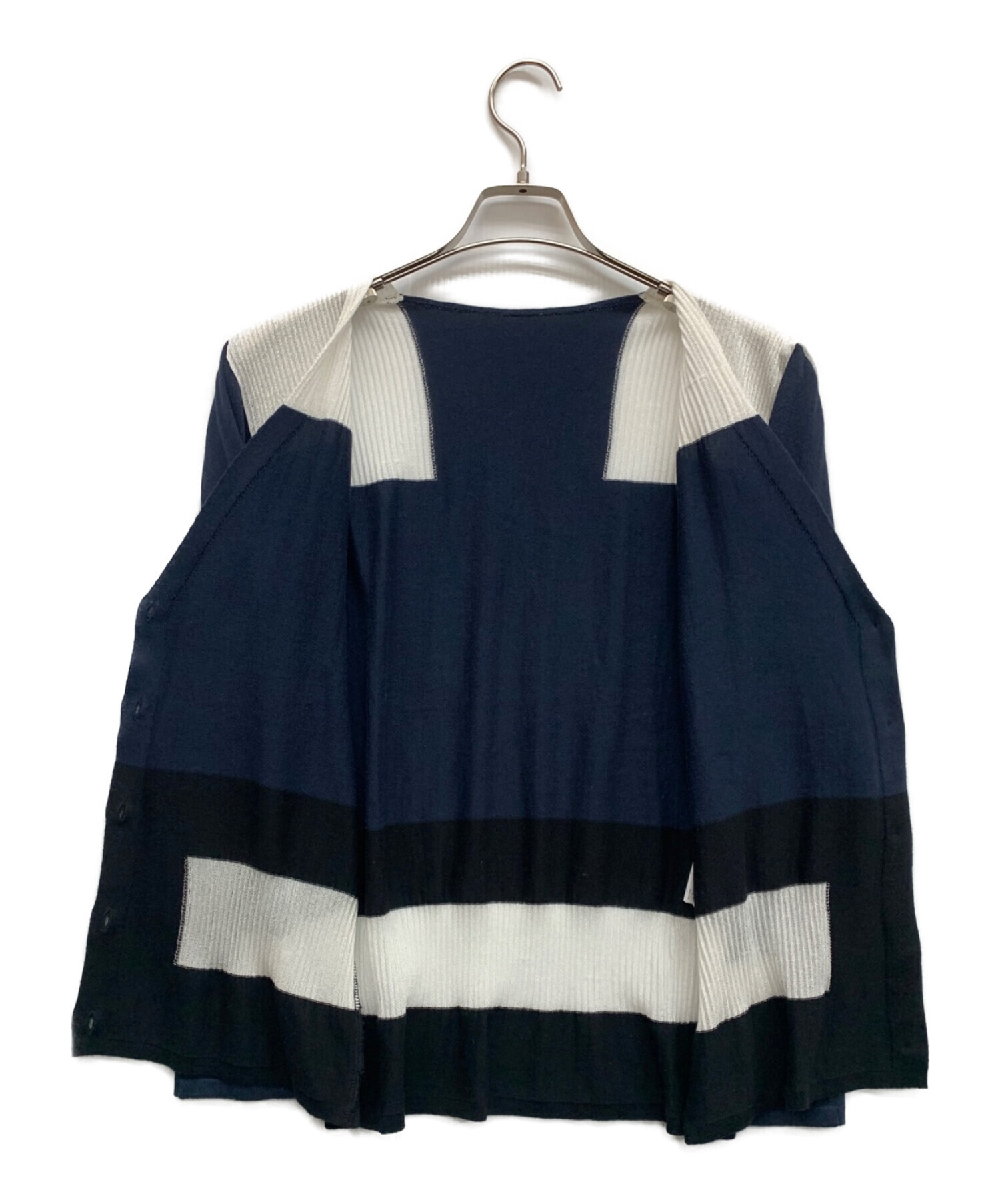 イッセイミヤケ　シフォンツイストカーディガン　サイズ2 美品　ロイヤルブルー CHIFFON TWIST 2 – isseymiyake.com