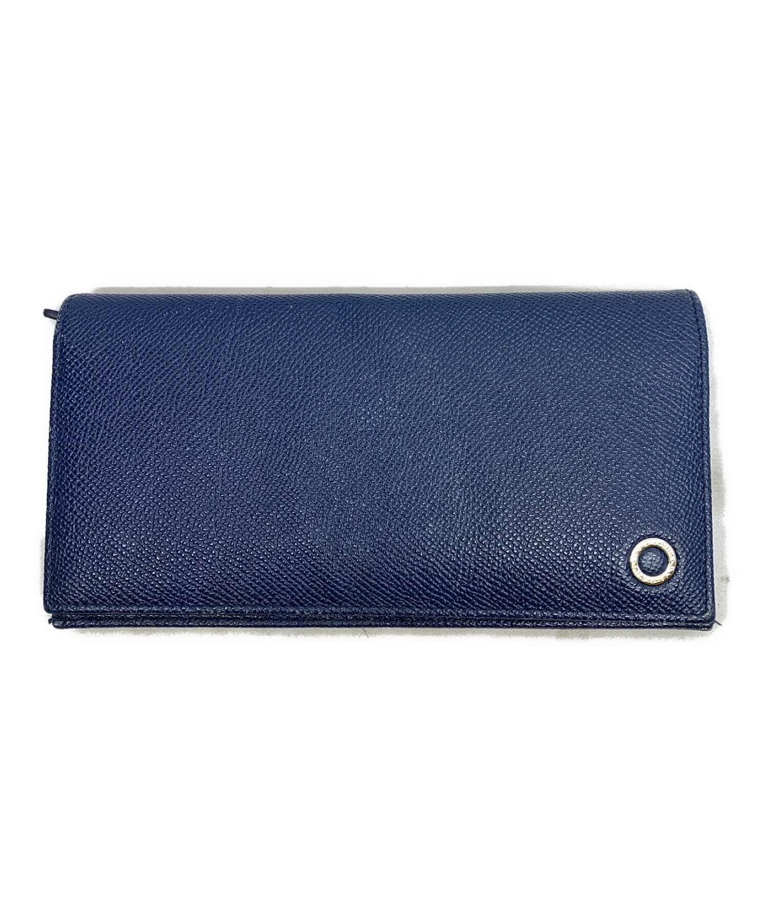 中古・古着通販】BVLGARI (ブルガリ) 長財布 ネイビー｜ブランド・古着