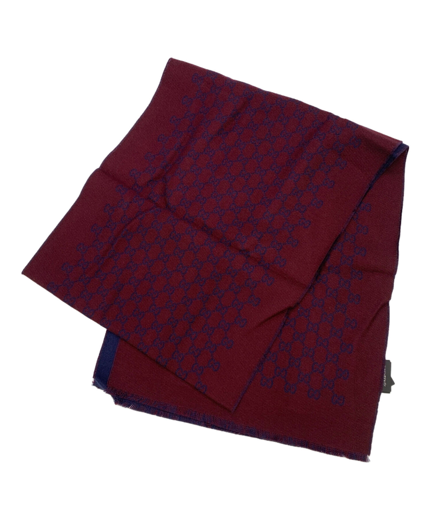 中古・古着通販】GUCCI (グッチ) マフラー レッド｜ブランド・古着通販