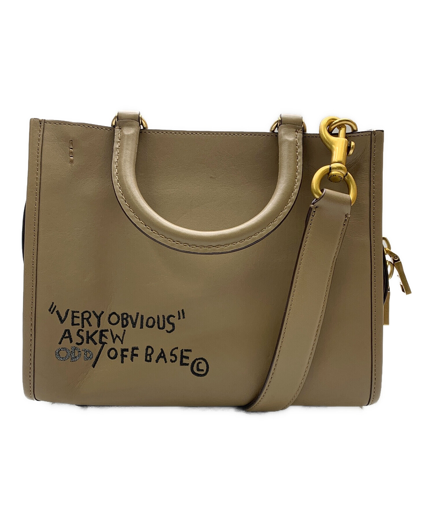 中古・古着通販】COACH (コーチ) Jean-Michel Basquiatコラボ 2WAY 