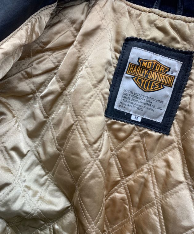 中古・古着通販】HARLEY-DAVIDSON (ハーレーダビッドソン) カウレザー