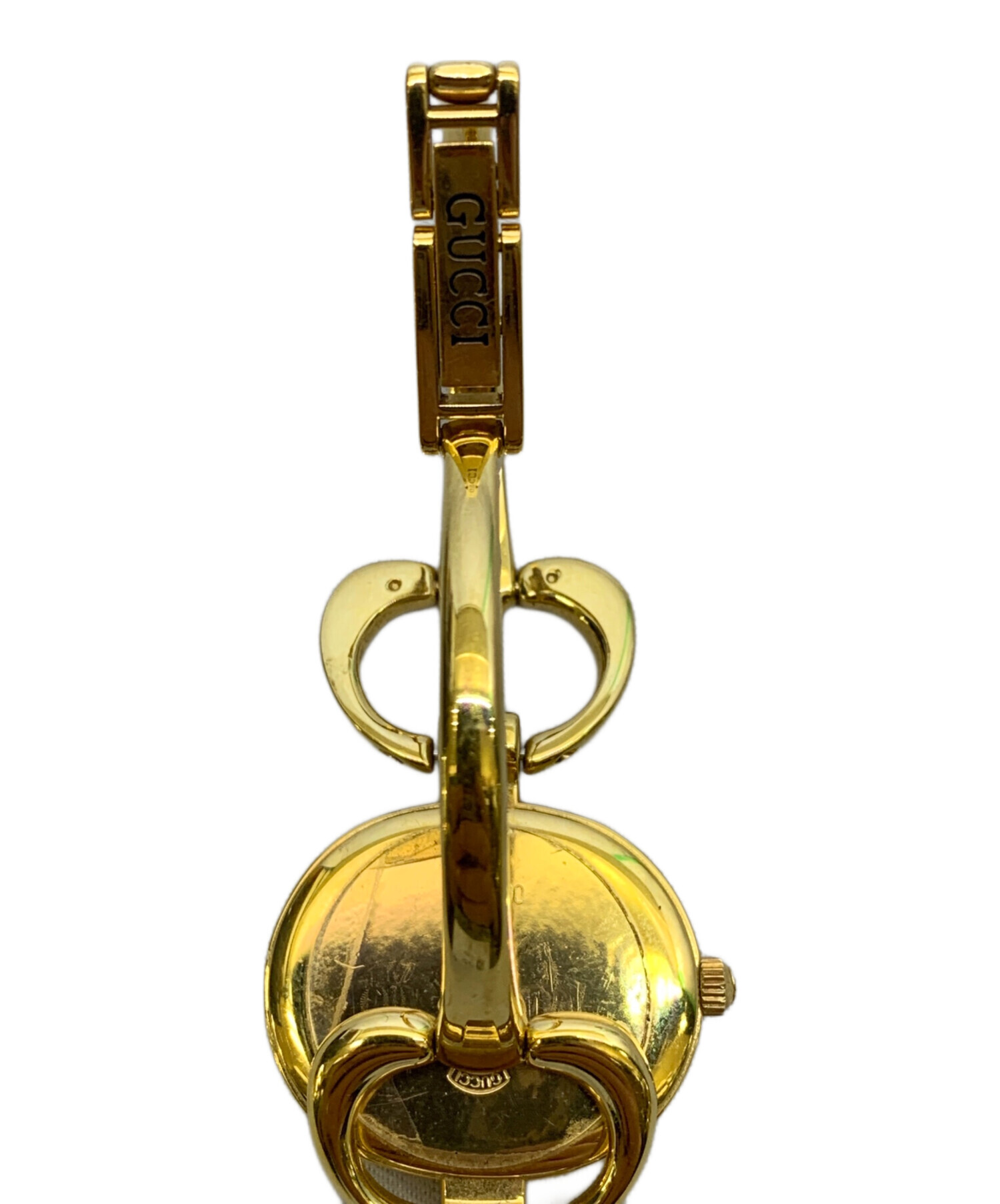 GUCCIブレスレットウォッチ 中古・古着通販】GUCCI (グッチ) ブレスレットウォッチ ブラック