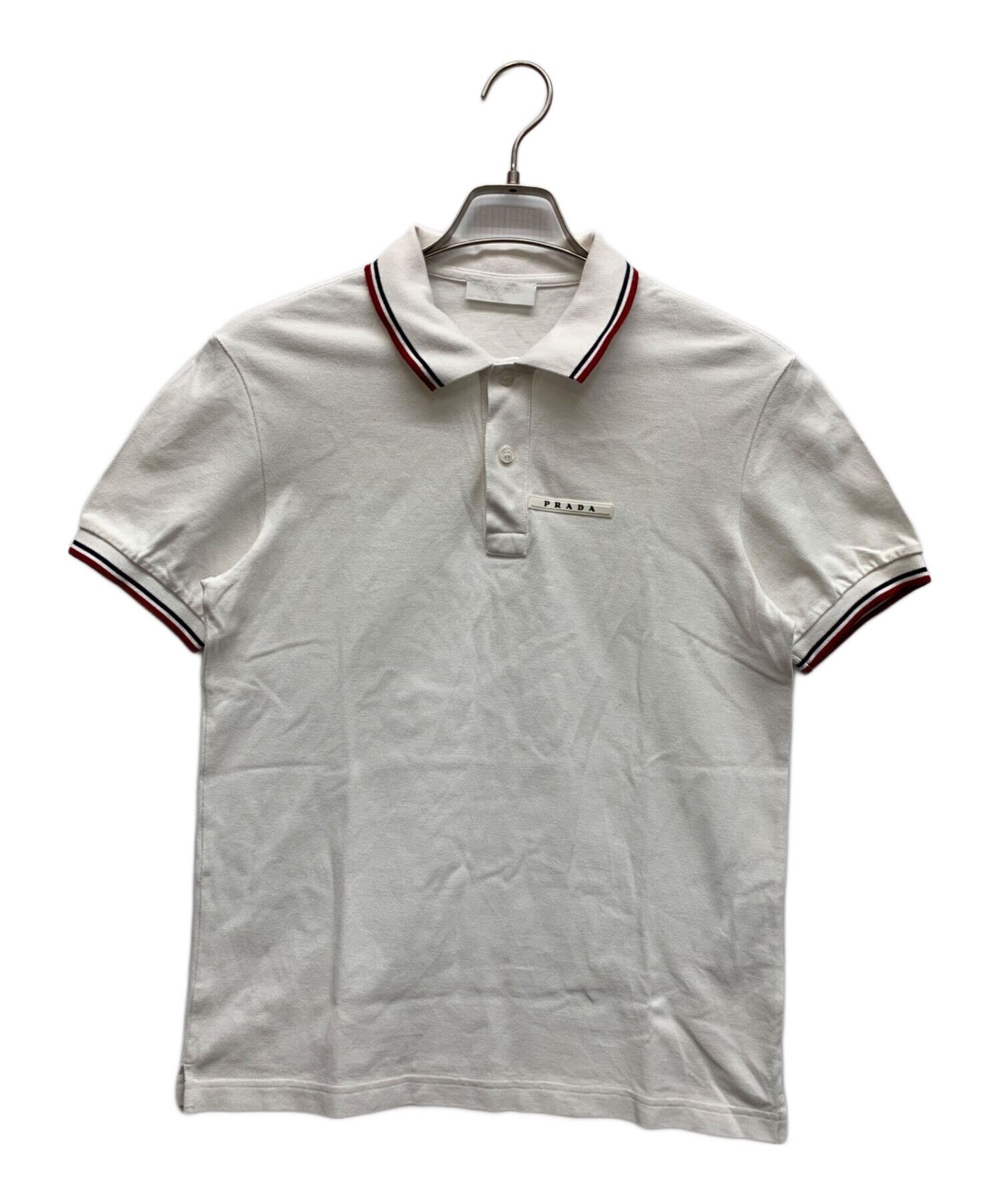 PRADA SPORTS プラダ ロゴ ポロシャツ ネイビー S archive PRADA SPORTS プラダ ロゴ ポロシャツ ネイビー L archive PRADA