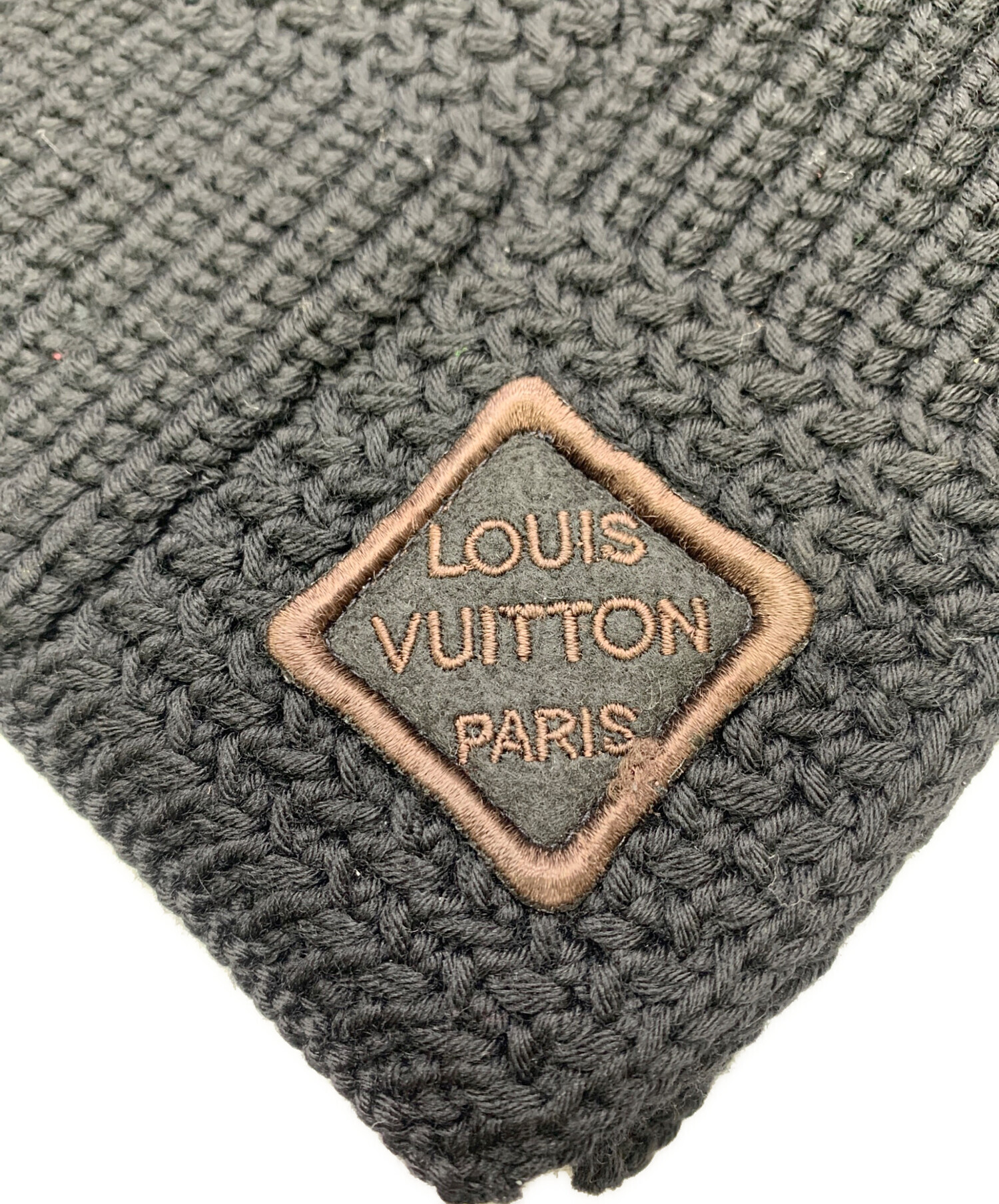 中古・古着通販】LOUIS VUITTON (ルイ ヴィトン) マフラー ブラック