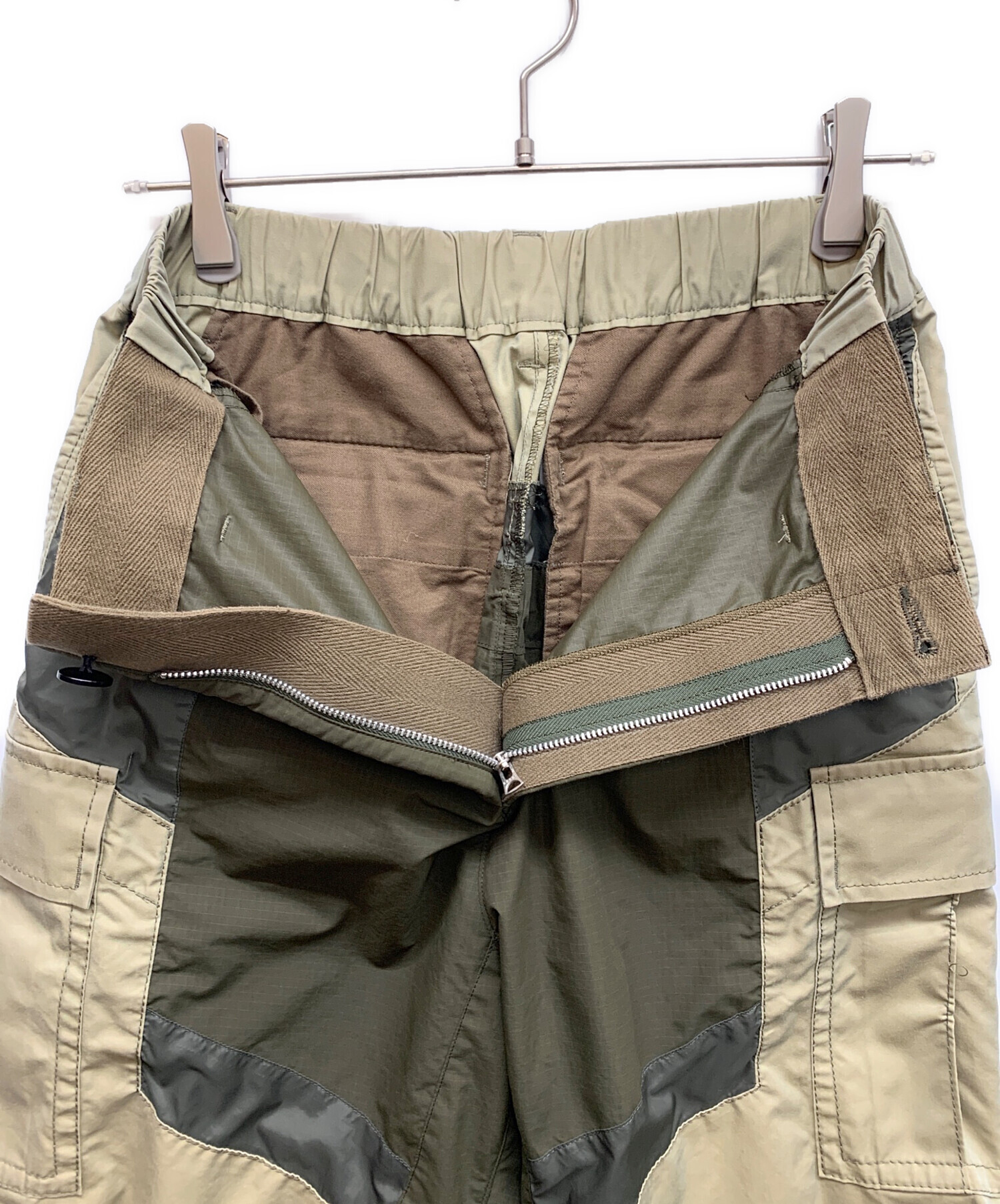 j*n様 最終価格　sacai パンツ　サイズ1 sacai(サカイ) 25SS Doeskin Pantsスラックス25-03633M 25