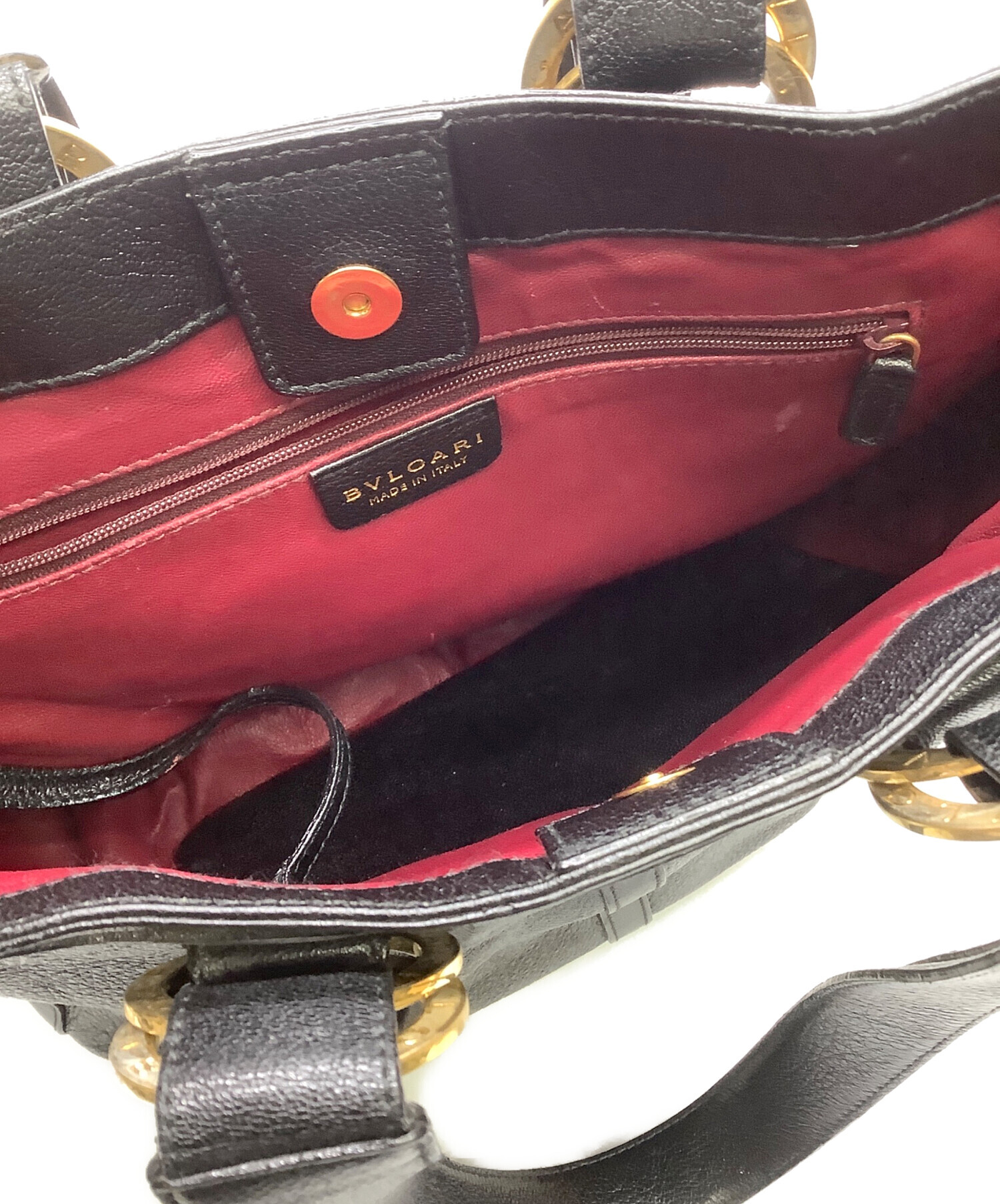 中古・古着通販】BVLGARI (ブルガリ) BVLGARI レザートートバッグ