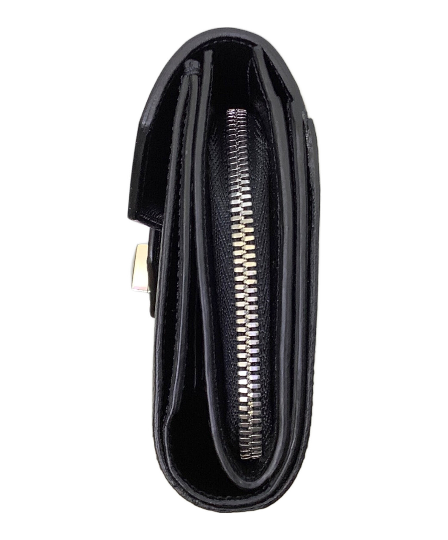 中古・古着通販】Cartier (カルティエ) 2つ折り財布 ブラック