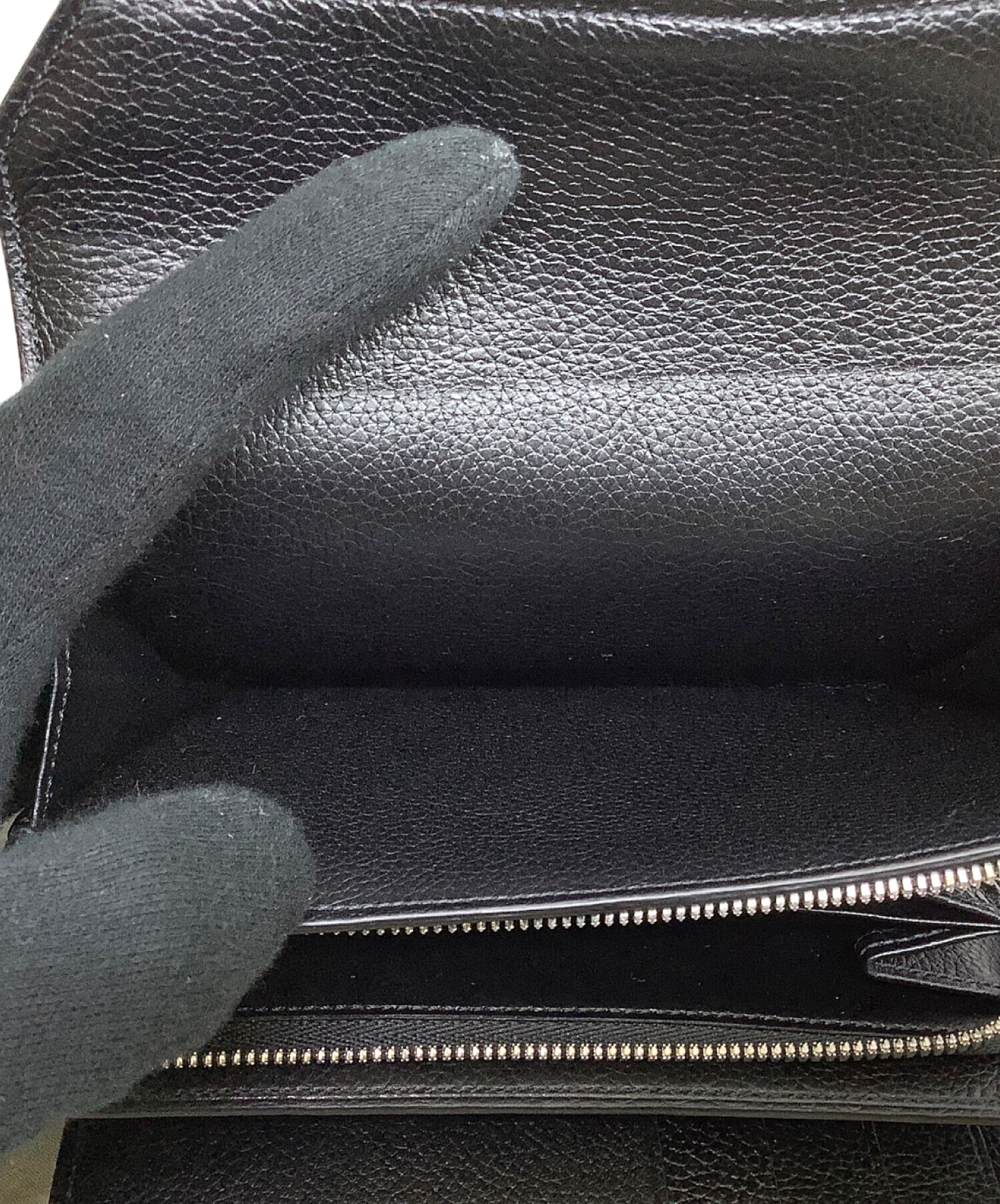 Cartier カルティエ 財布・ケース  黒 【古着】【中古】【送料無料】 中古・古着通販】Cartier (カルティエ) 長財布 ブラック｜ブランド