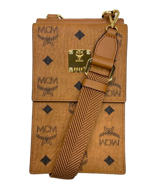 中古・古着通販】MCM (エムシーエム) ショルダーポーチ ブラウン 