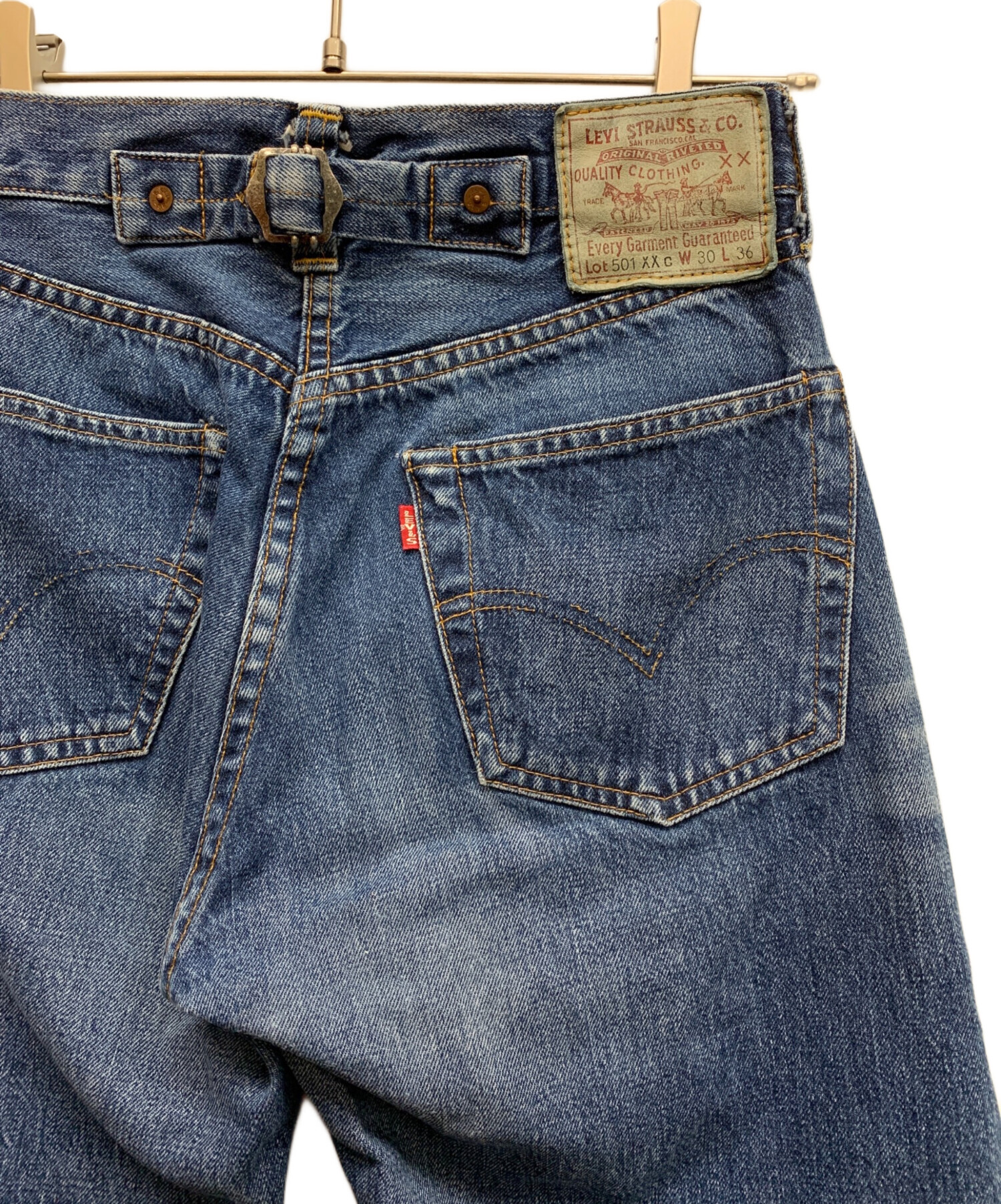 中古・古着通販】LEVI'S (リーバイス) 復刻501xx ボタンフライデニム