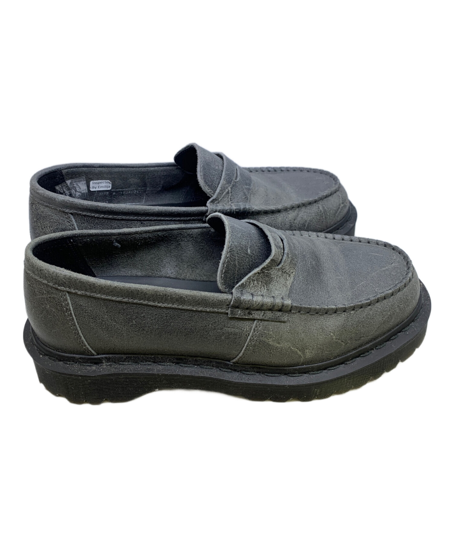 中古・古着通販】Dr.Martens (ドクターマーチン) ローファー グレー