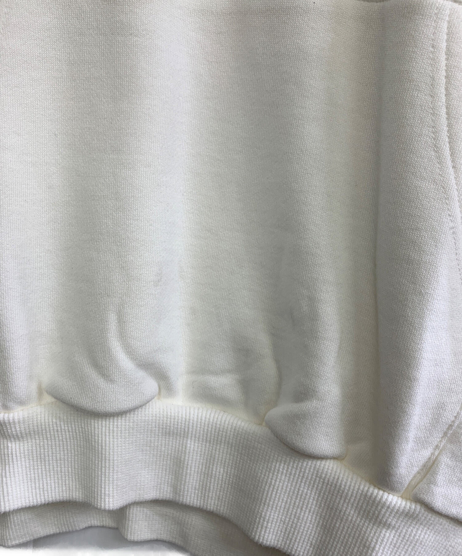 中古・古着通販】CRONOS (クロノス) パーカー ホワイト サイズ:38（M