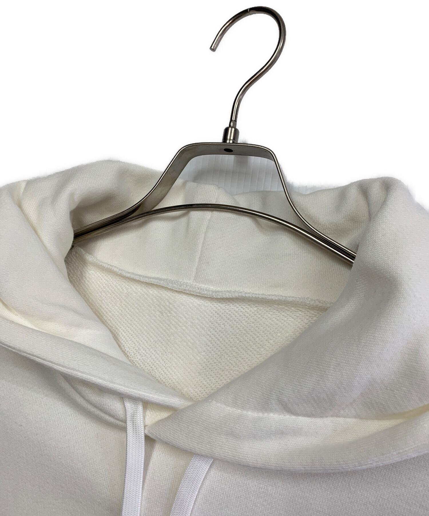 CRONOS ホワイト フード付きパーカー｜CRONOS フード付きパーカー 白