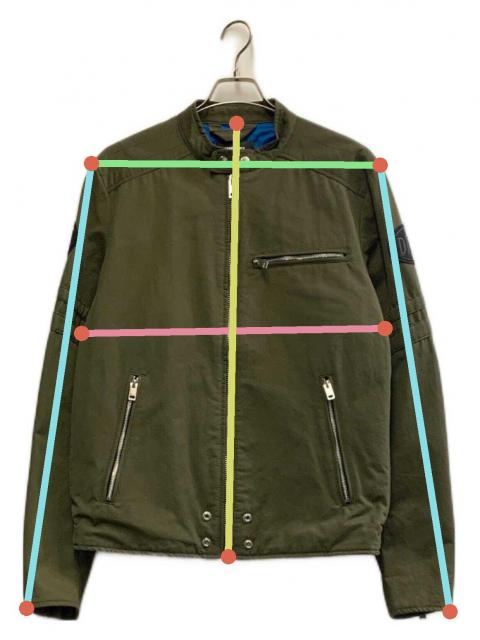 中古・古着通販】DIESEL (ディーゼル) DIESEL シングルライダース