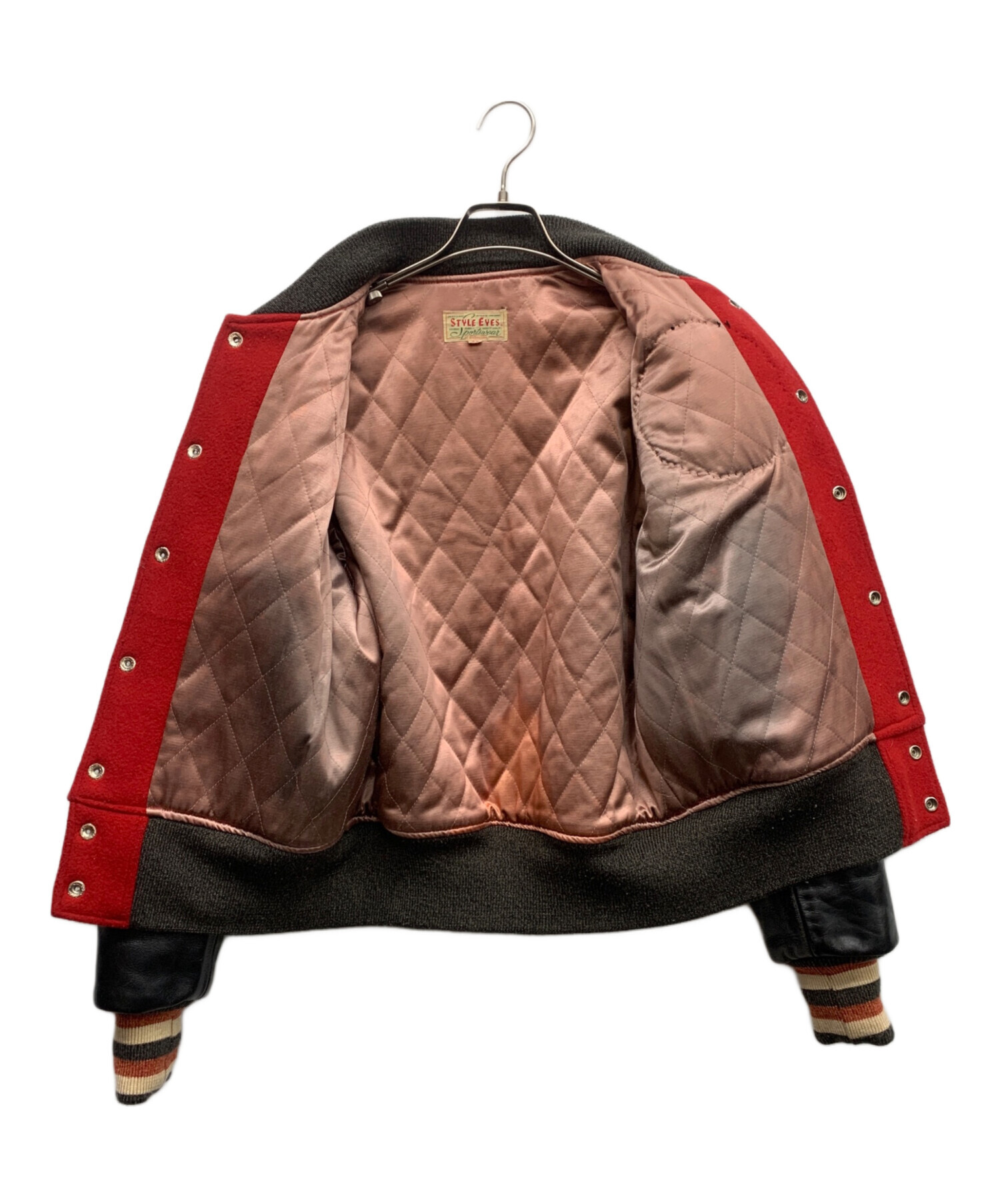 Style Eyes スタジャン 38 RED M16430 Styleeyes スタジャン サイズ38