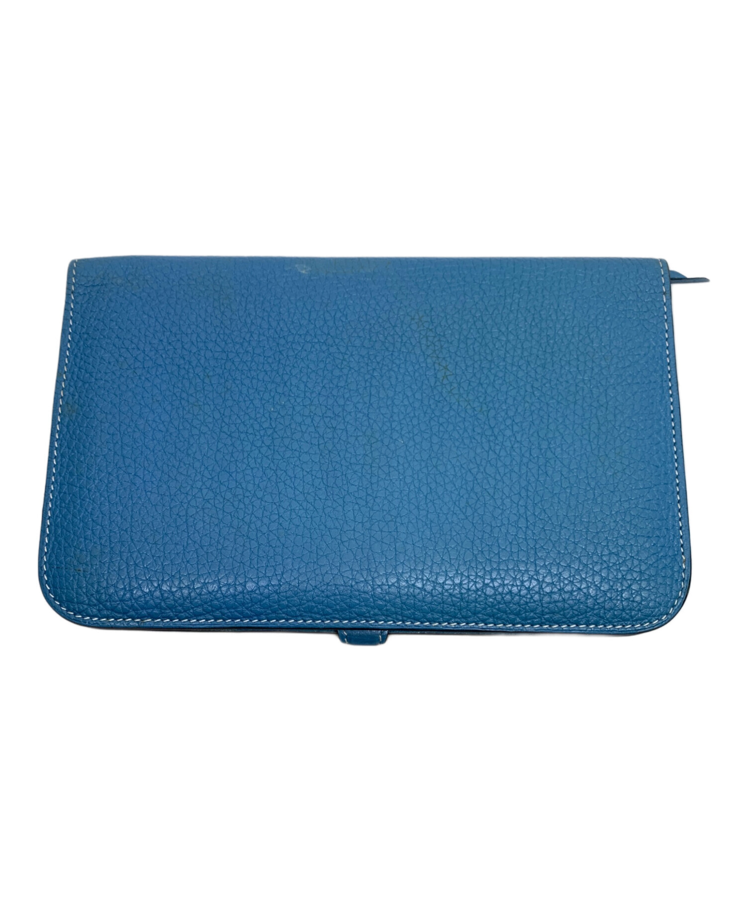 未使用品　HERMES エルメス　長財布　ブルー 中古・古着通販】HERMES (エルメス) 長財布 ブルー｜ブランド・古着