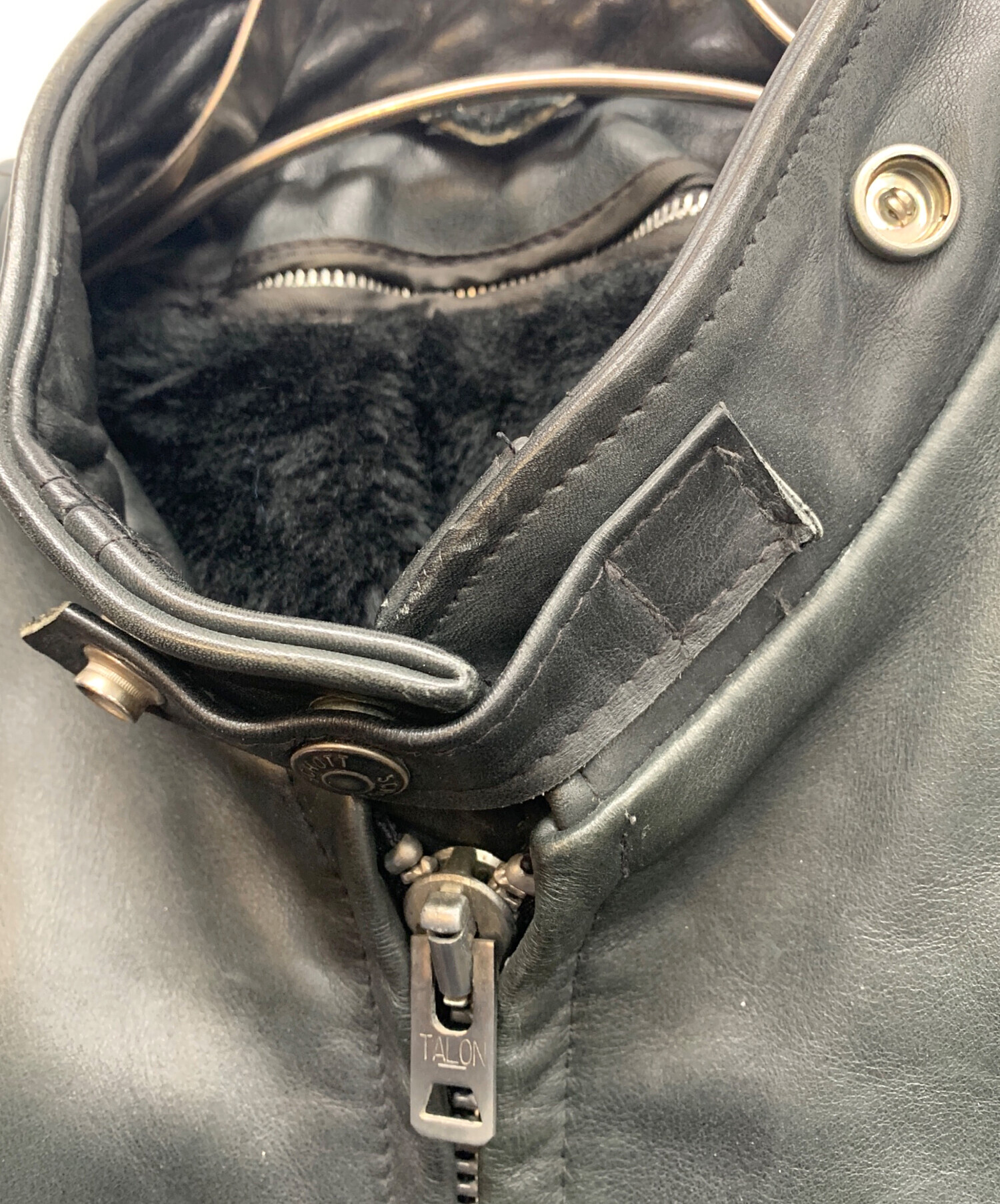 中古・古着通販】Schott (ショット) シングルライダースジャケット