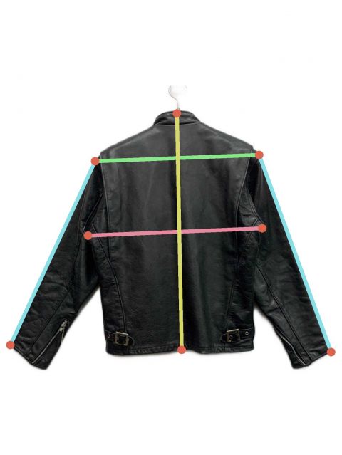 中古・古着通販】Schott (ショット) シングルライダース