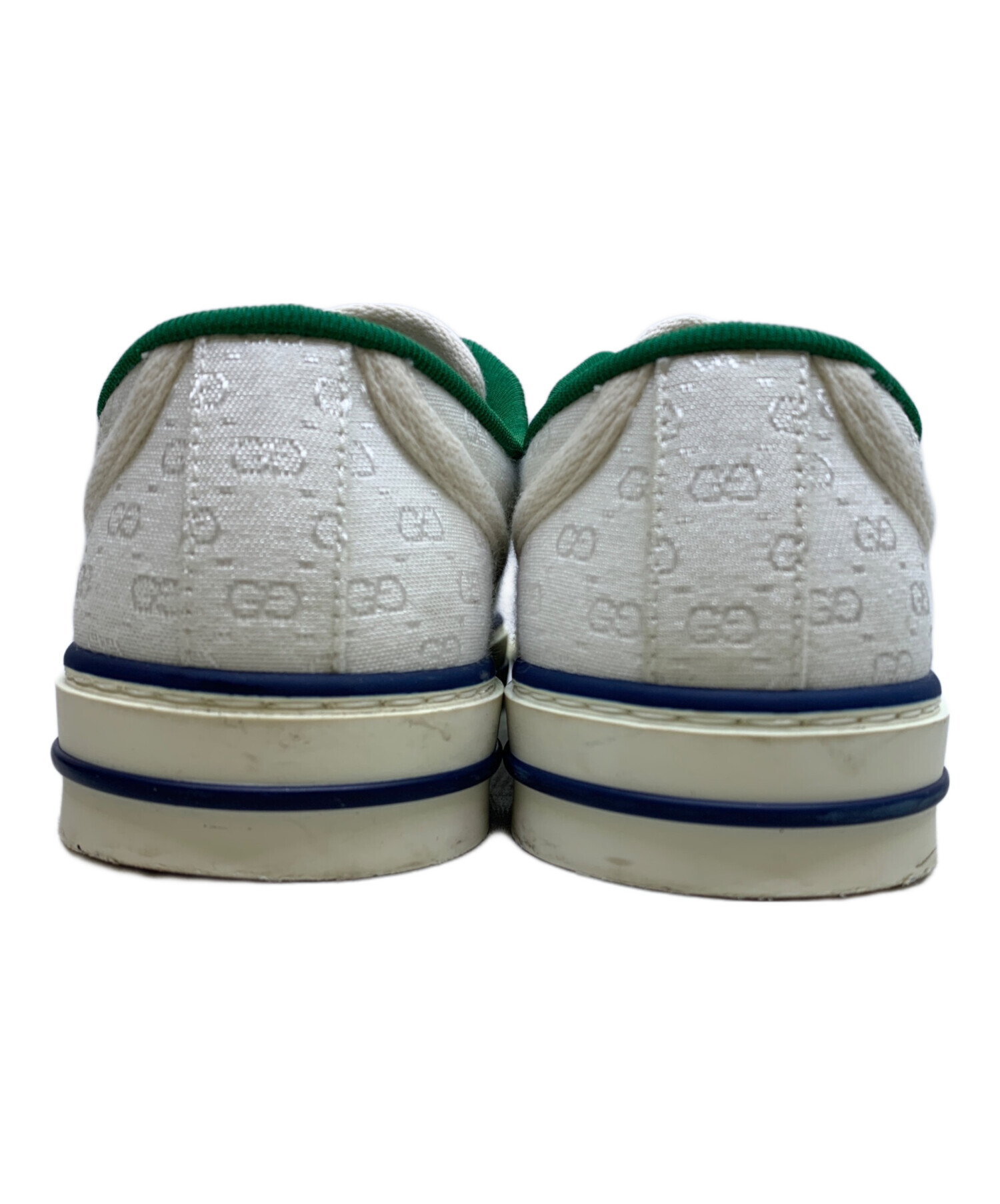 中古・古着通販】GUCCI (グッチ) キャンバススニーカー ホワイト