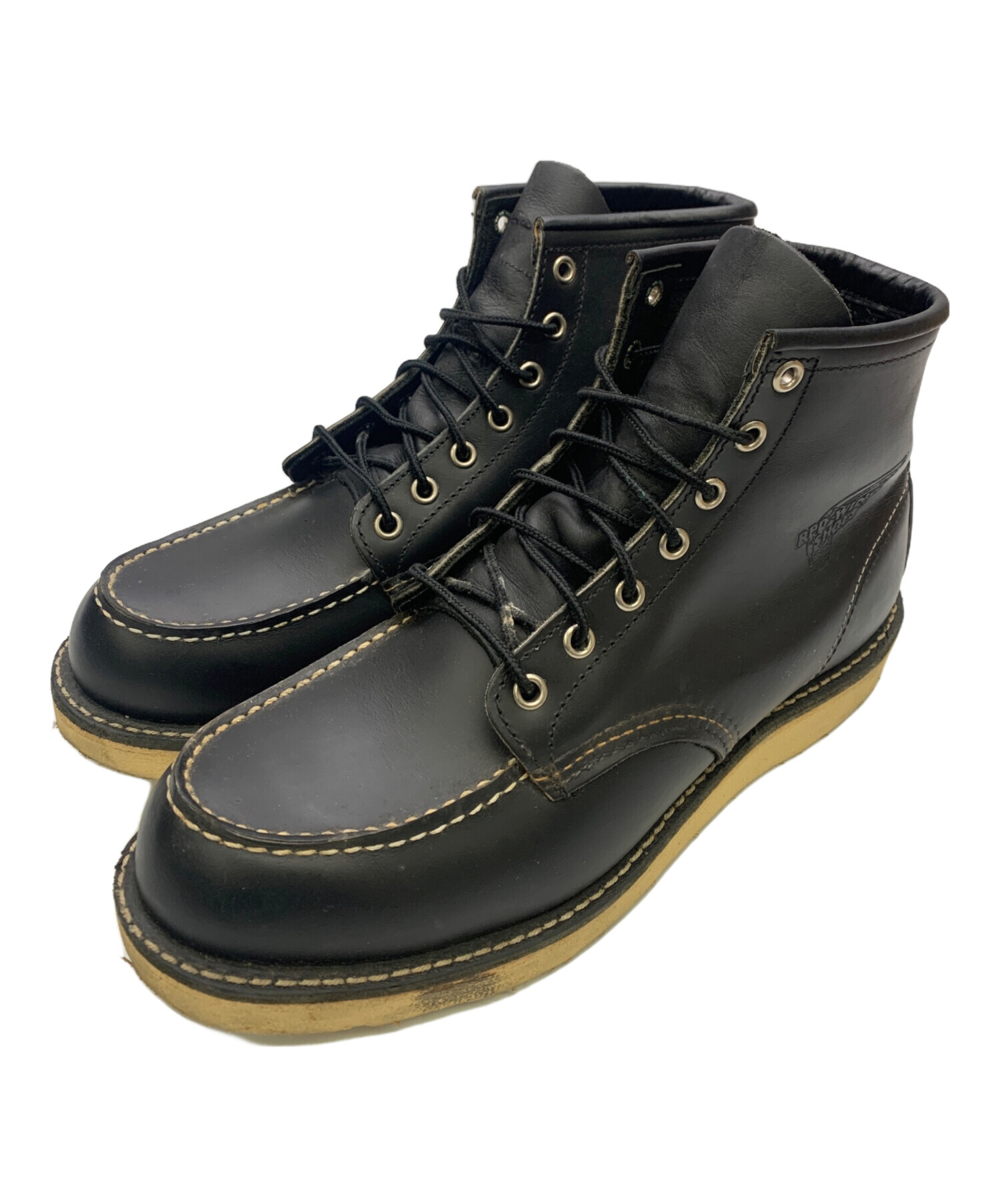 中古・古着通販】RED WING (レッドウィング) ワークブーツ ブラック 
