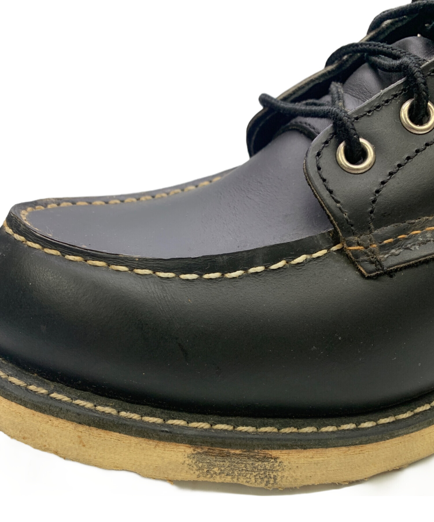 中古・古着通販】RED WING (レッドウィング) ワークブーツ ブラック 