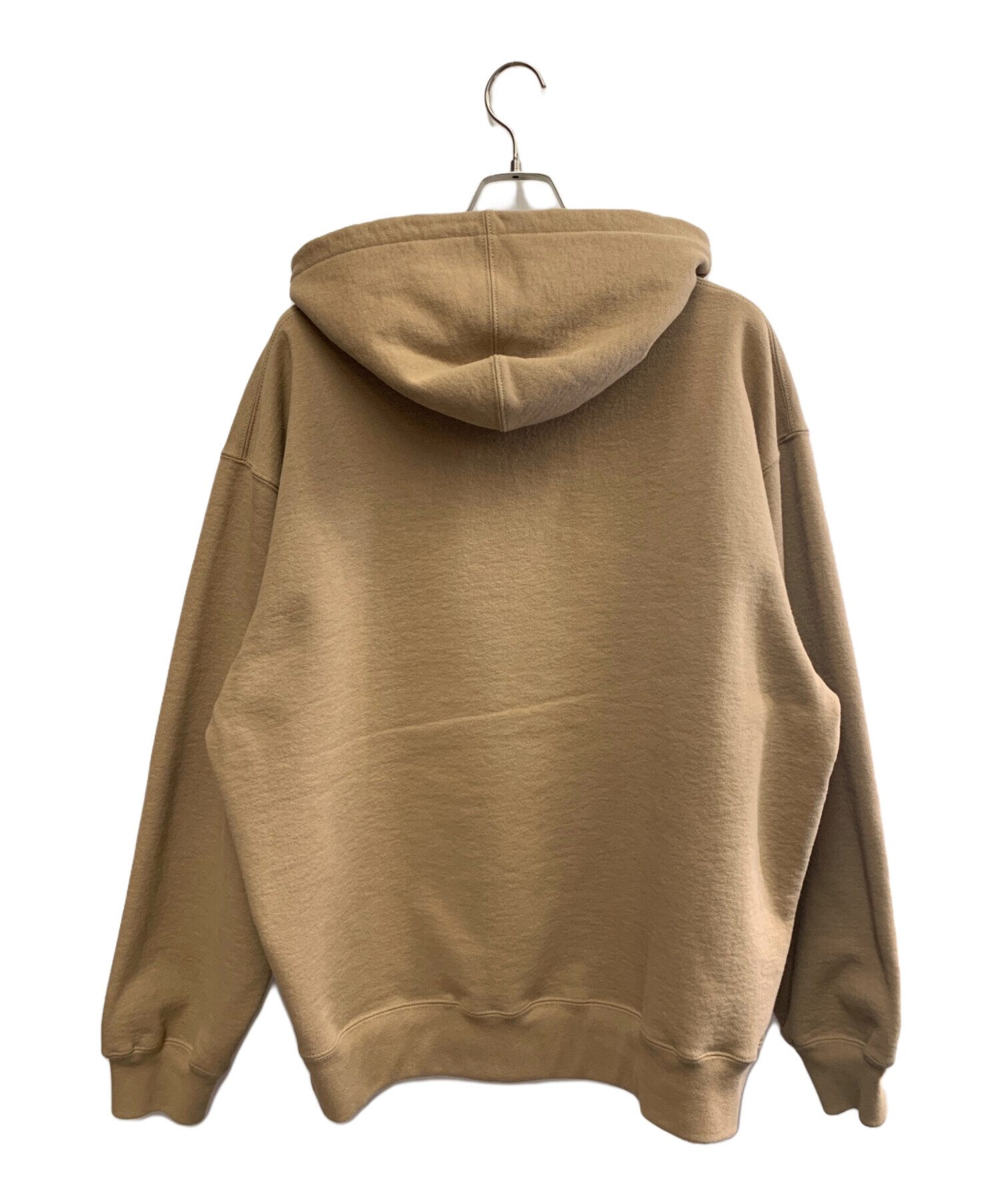 Supreme シュプリーム トップス M ベージュ メンズ 中古・古着通販】SUPREME (シュプリーム) Supreme Micro Logo Hooded