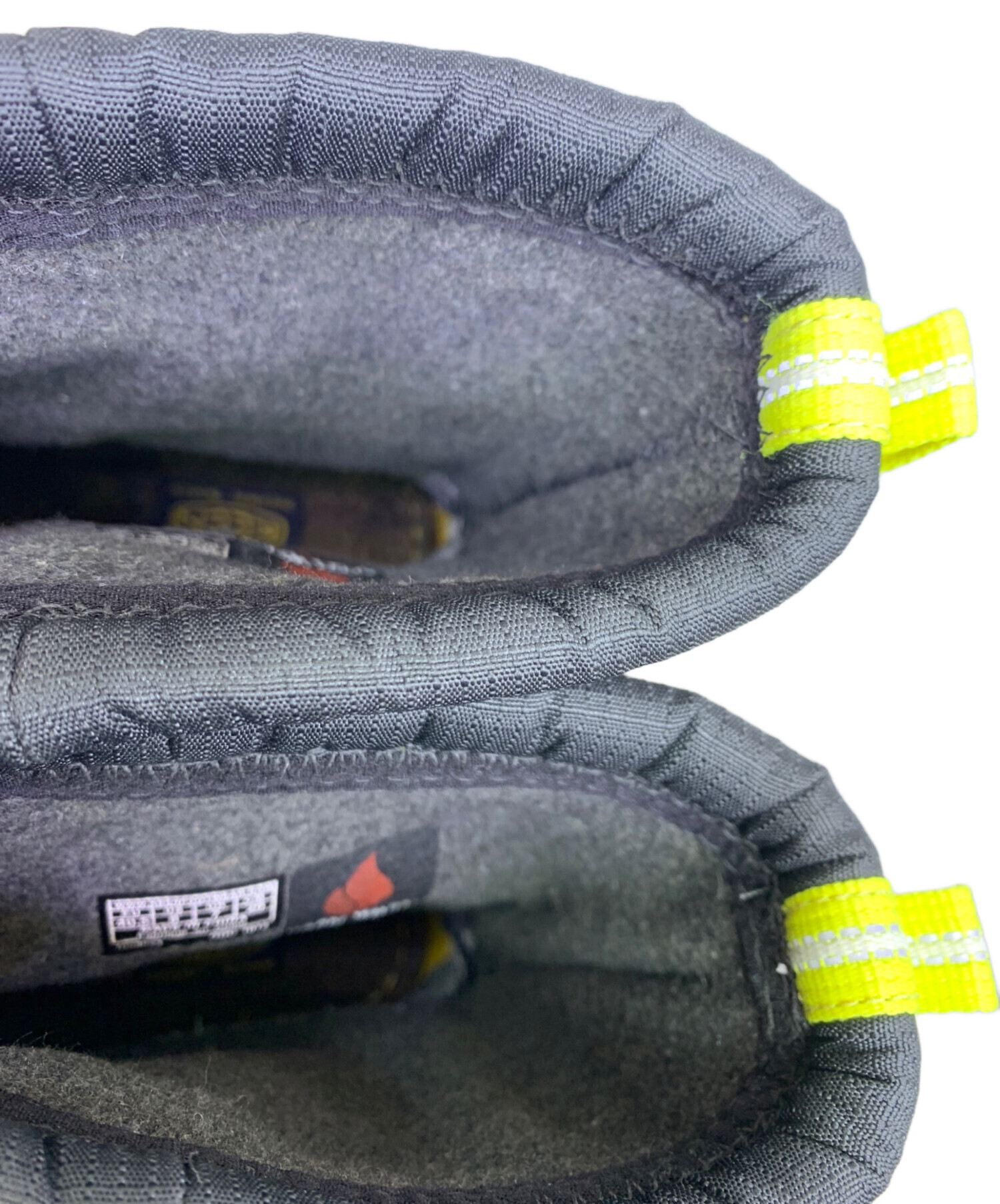 中古・古着通販】KEEN (キーン) スノーブーツ ブラック×イエロー