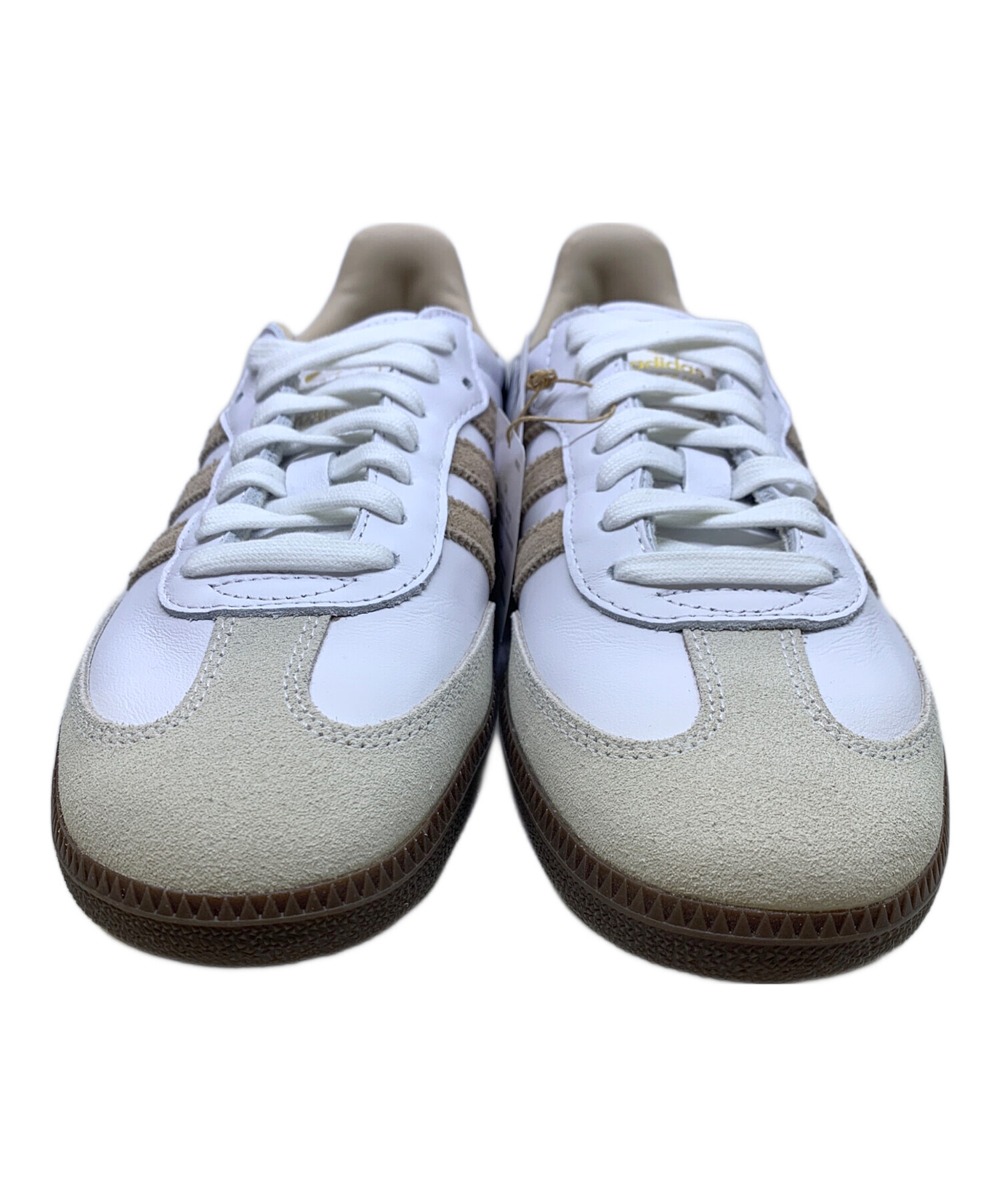 中古・古着通販】adidas (アディダス) SAMBA OG ベージュ×ブラウン 