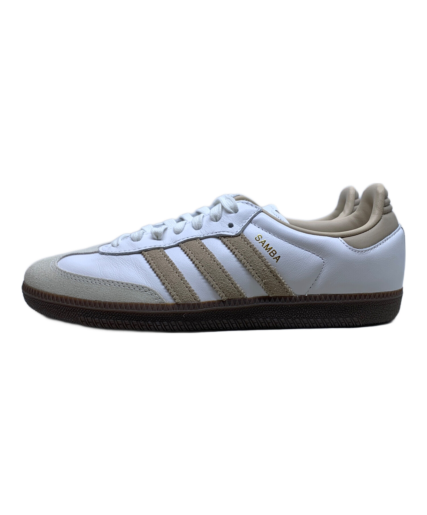 中古・古着通販】adidas (アディダス) SAMBA OG ベージュ×ブラウン 