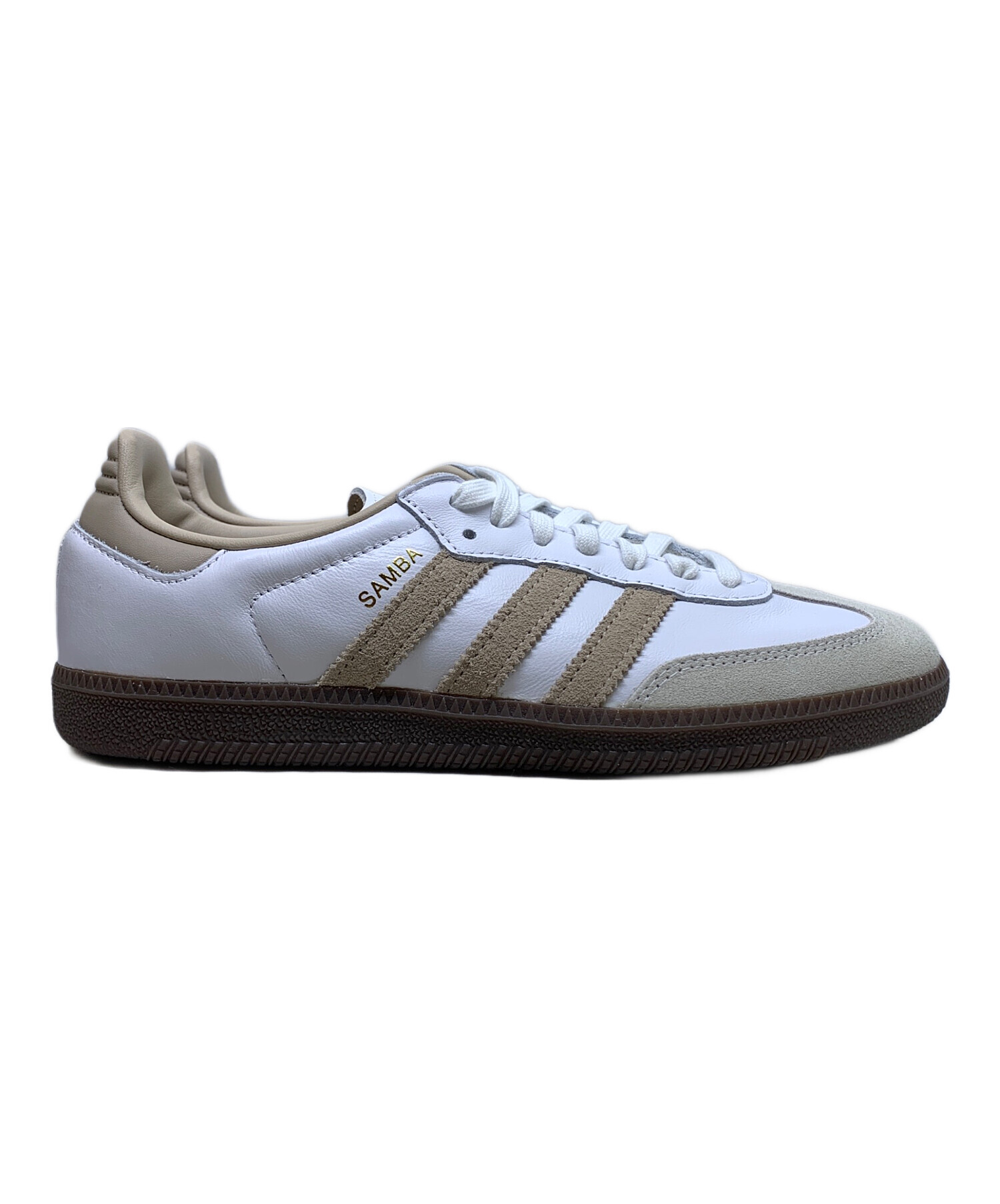 中古・古着通販】adidas (アディダス) SAMBA OG ベージュ×ブラウン 