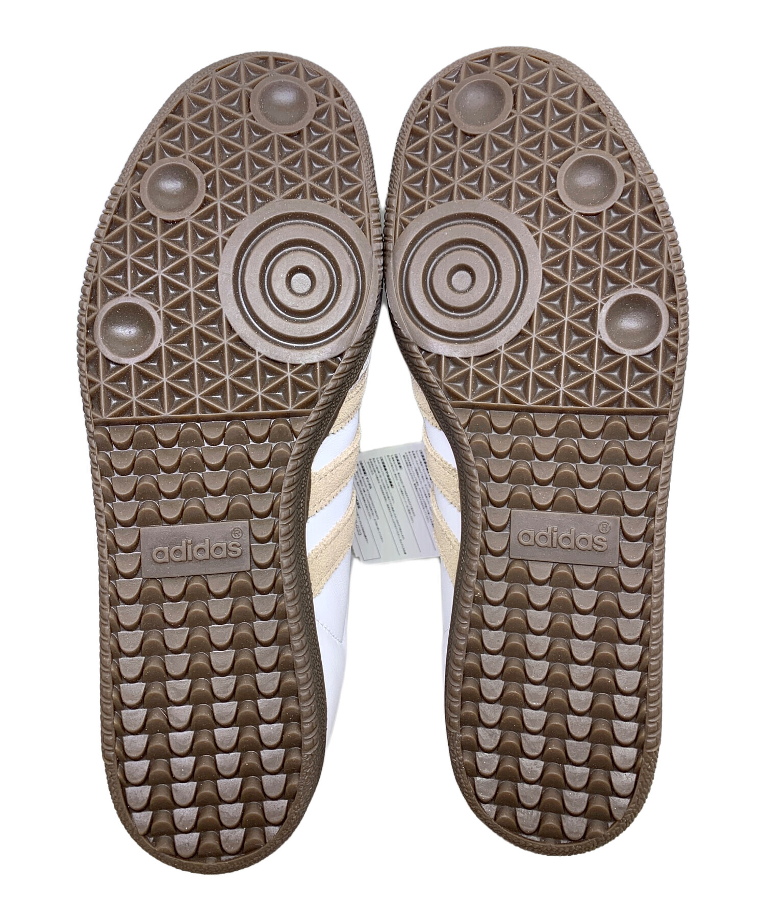 中古・古着通販】adidas (アディダス) SAMBA OG ベージュ×ブラウン 