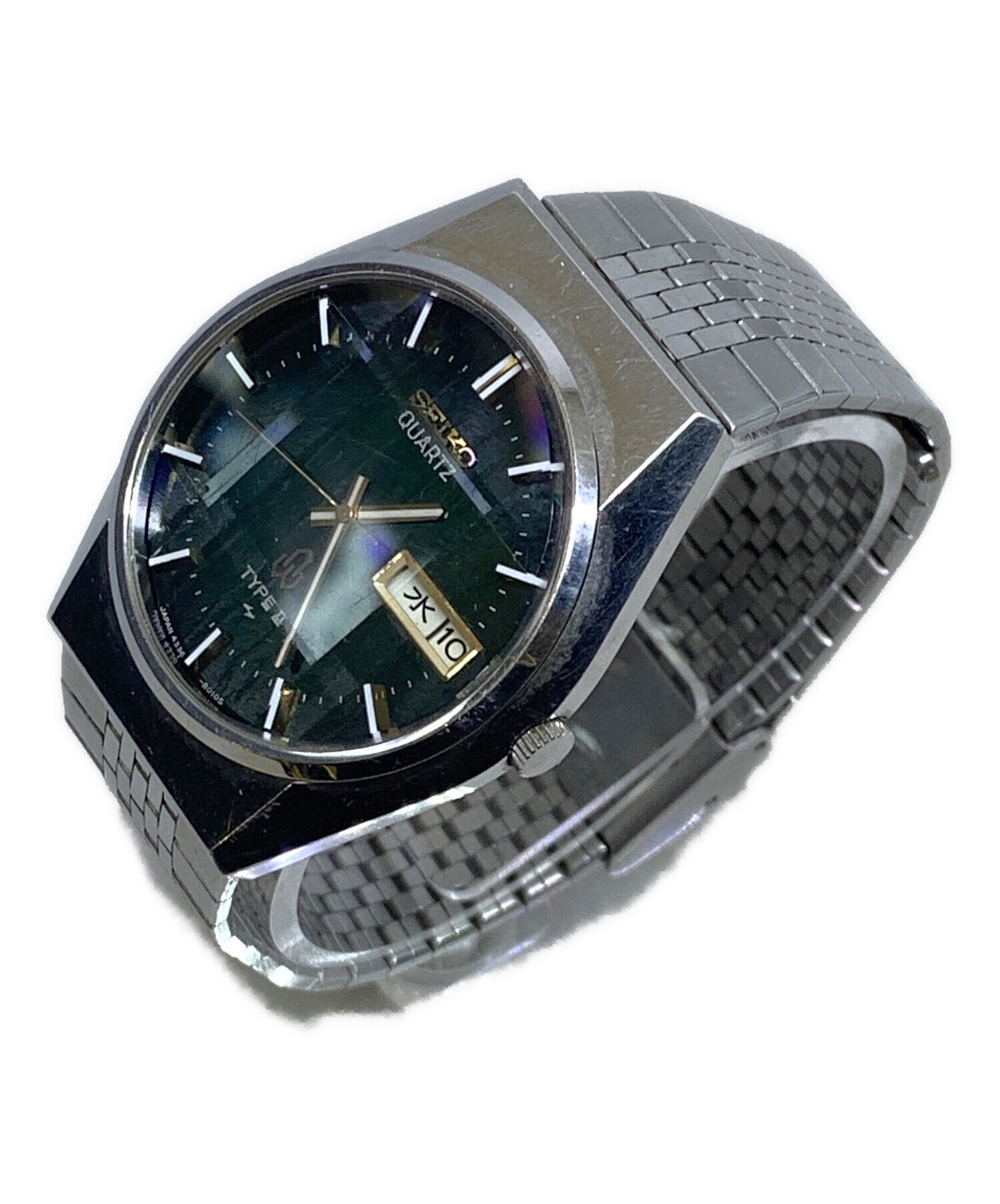 中古・古着通販】SEIKO (セイコー) TYPE Ⅱ 9面カットガラス グリーン