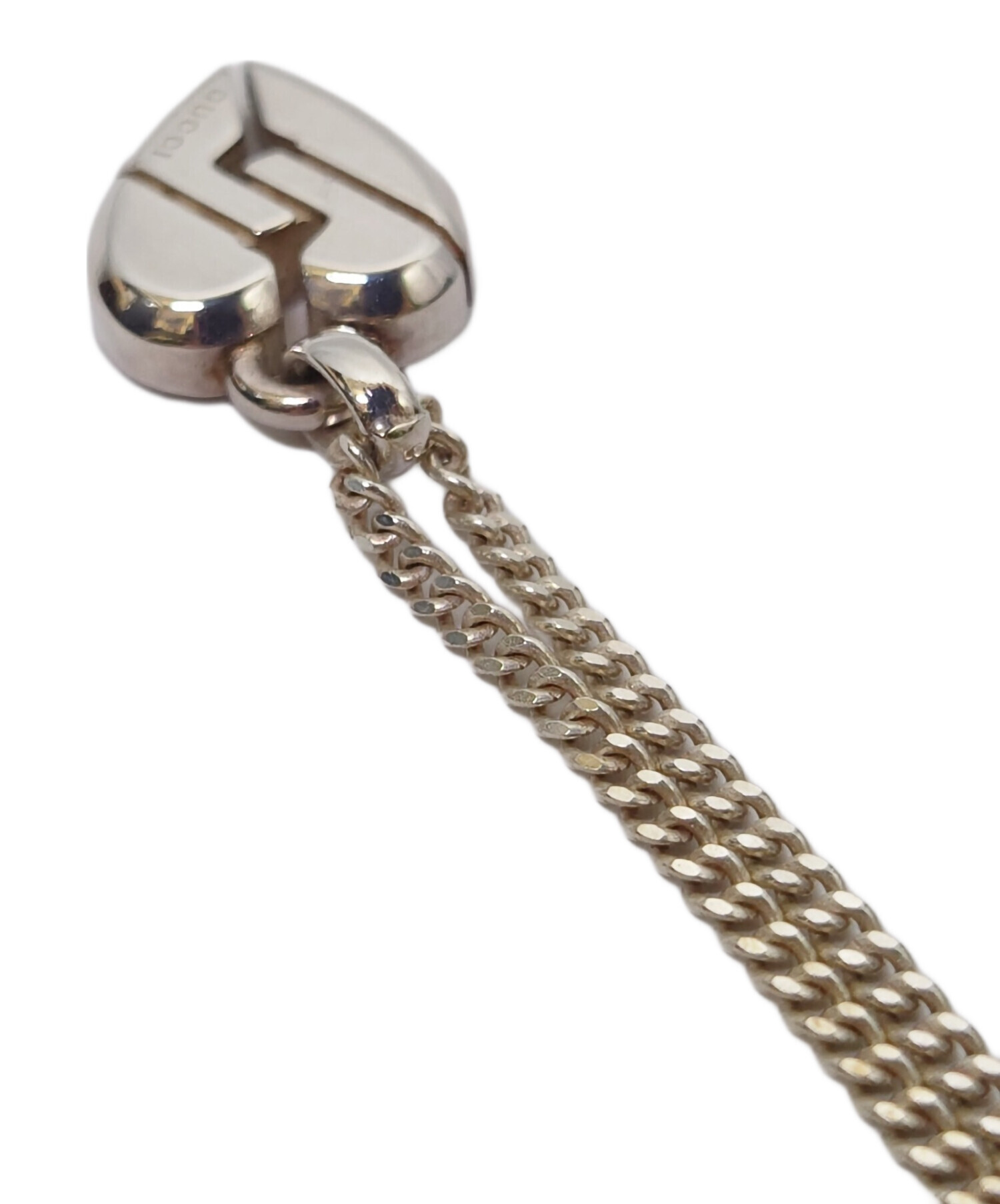 中古・古着通販】GUCCI (グッチ) ノットハートペンダント｜ブランド