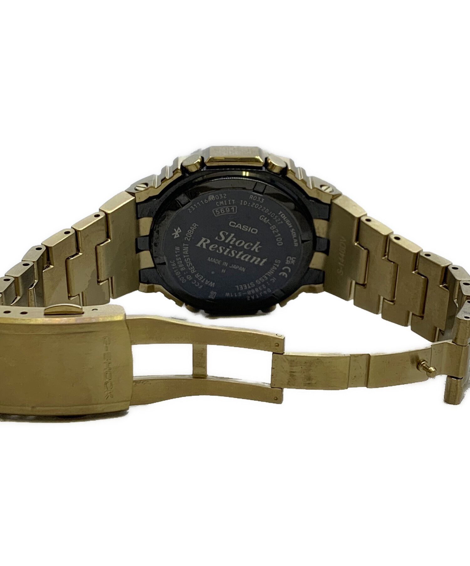 中古・古着通販】CASIO (カシオ) CASIO G-SHOCK 電波ソーラー 腕時計
